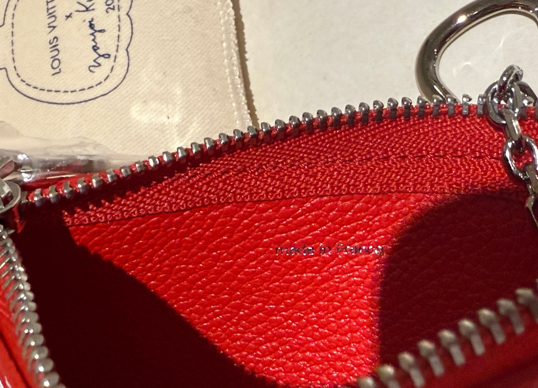 Louis Vuitton x Yayoi Kusama A Red Polka Dot Key Pouch
