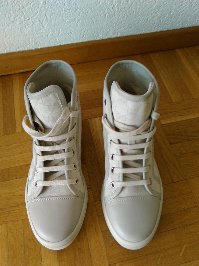 Gucci GG Supreme high-top trainers