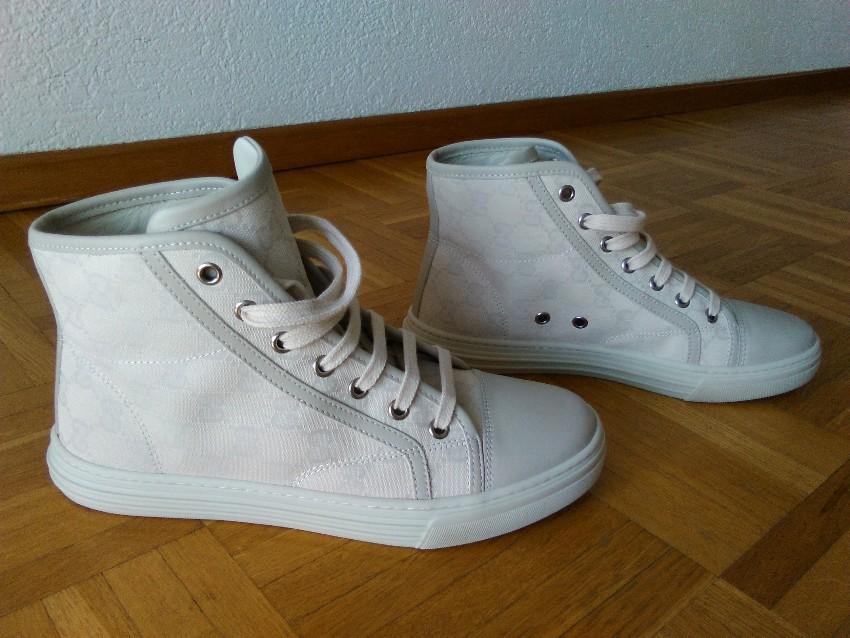Gucci GG Supreme high-top trainers
