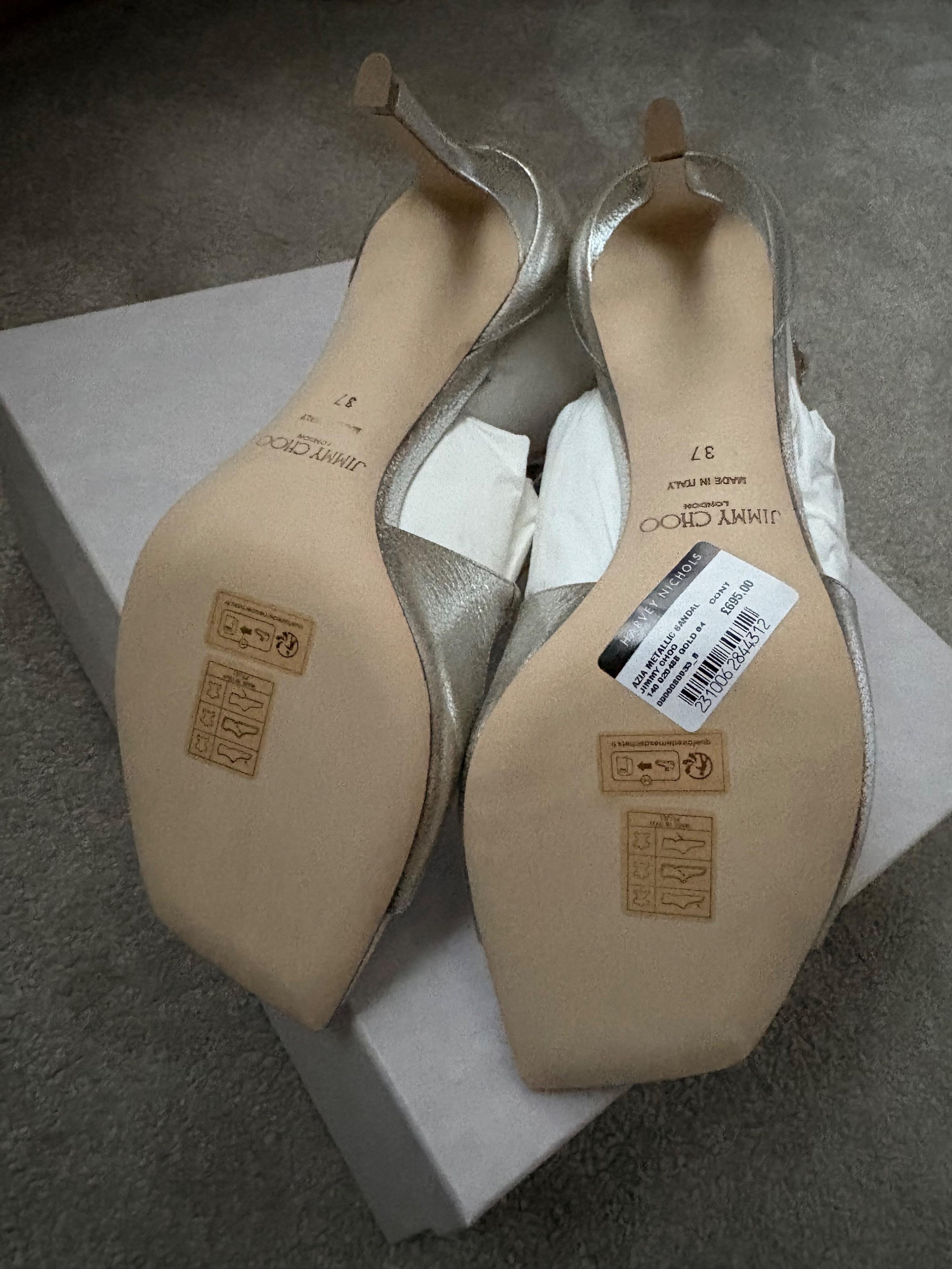 Jimmy Choos Silver Sandal