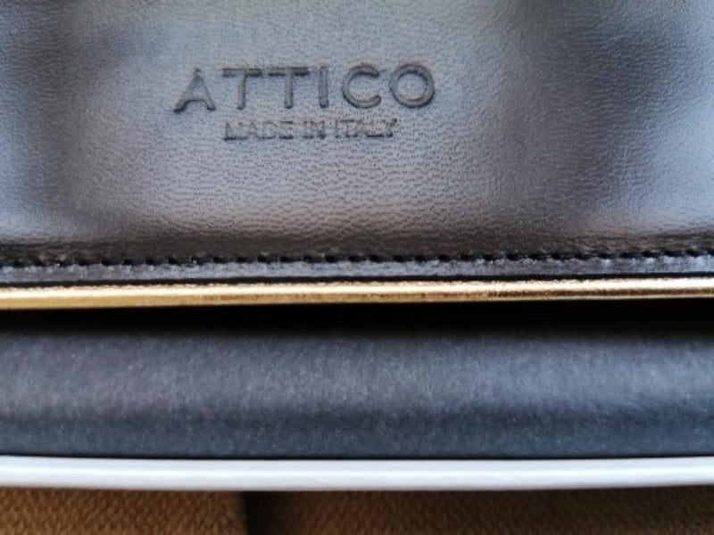 The Attico Glitter-embellished Ankle Straps in Gold