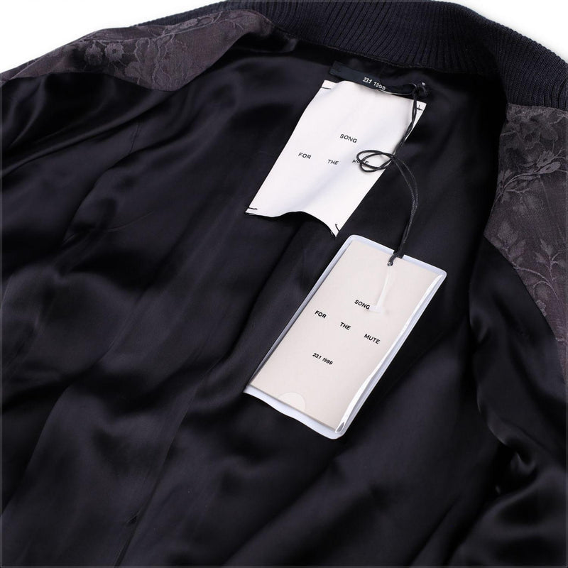 Song for the Mute Grey Silk Coats and Jackets