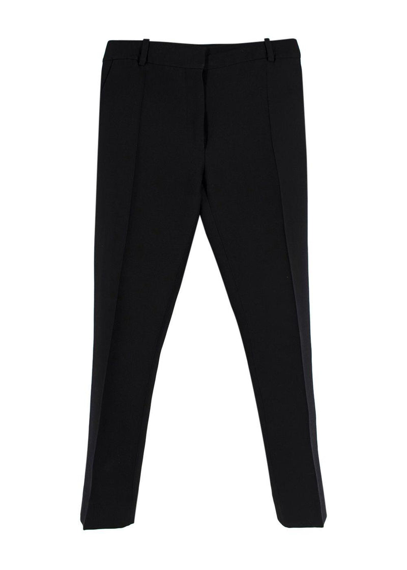 Valentino Black Tailored Cropped Trousers