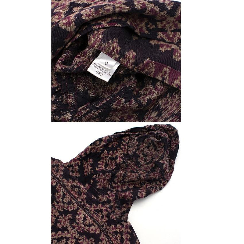 Baja East Cotton Pattern Hooded Top