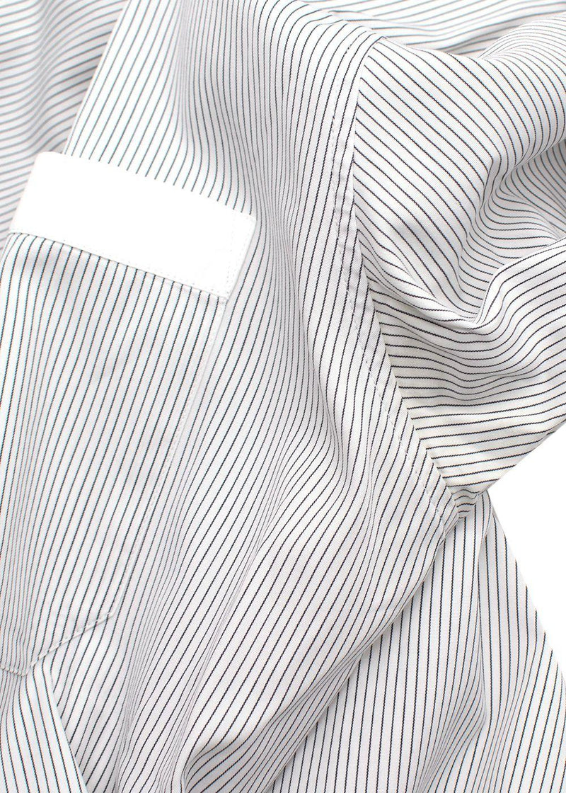 Dior Black and White Pinstripe Shirt