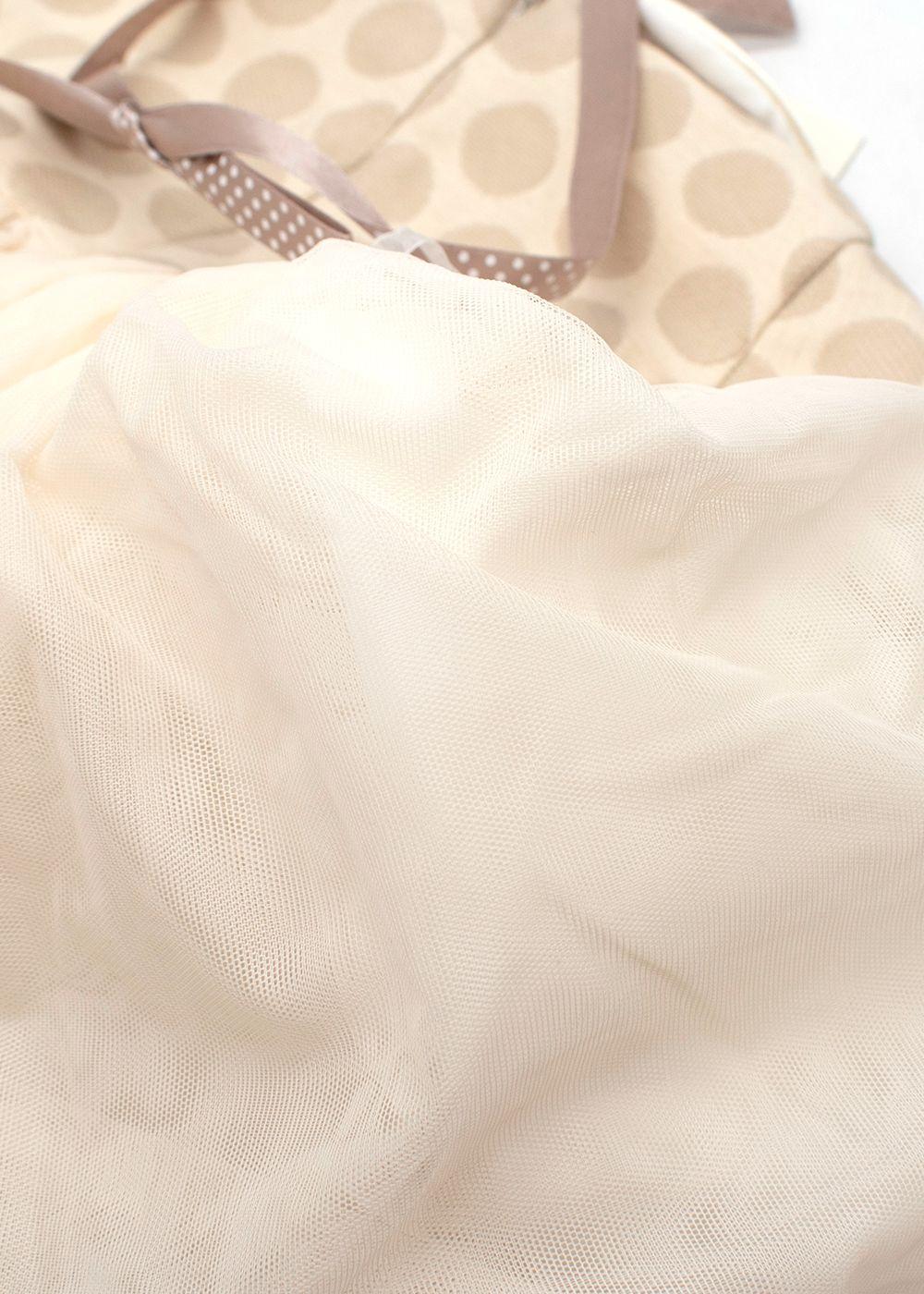Marlů Infants Cream Party Dress 9-12 months
