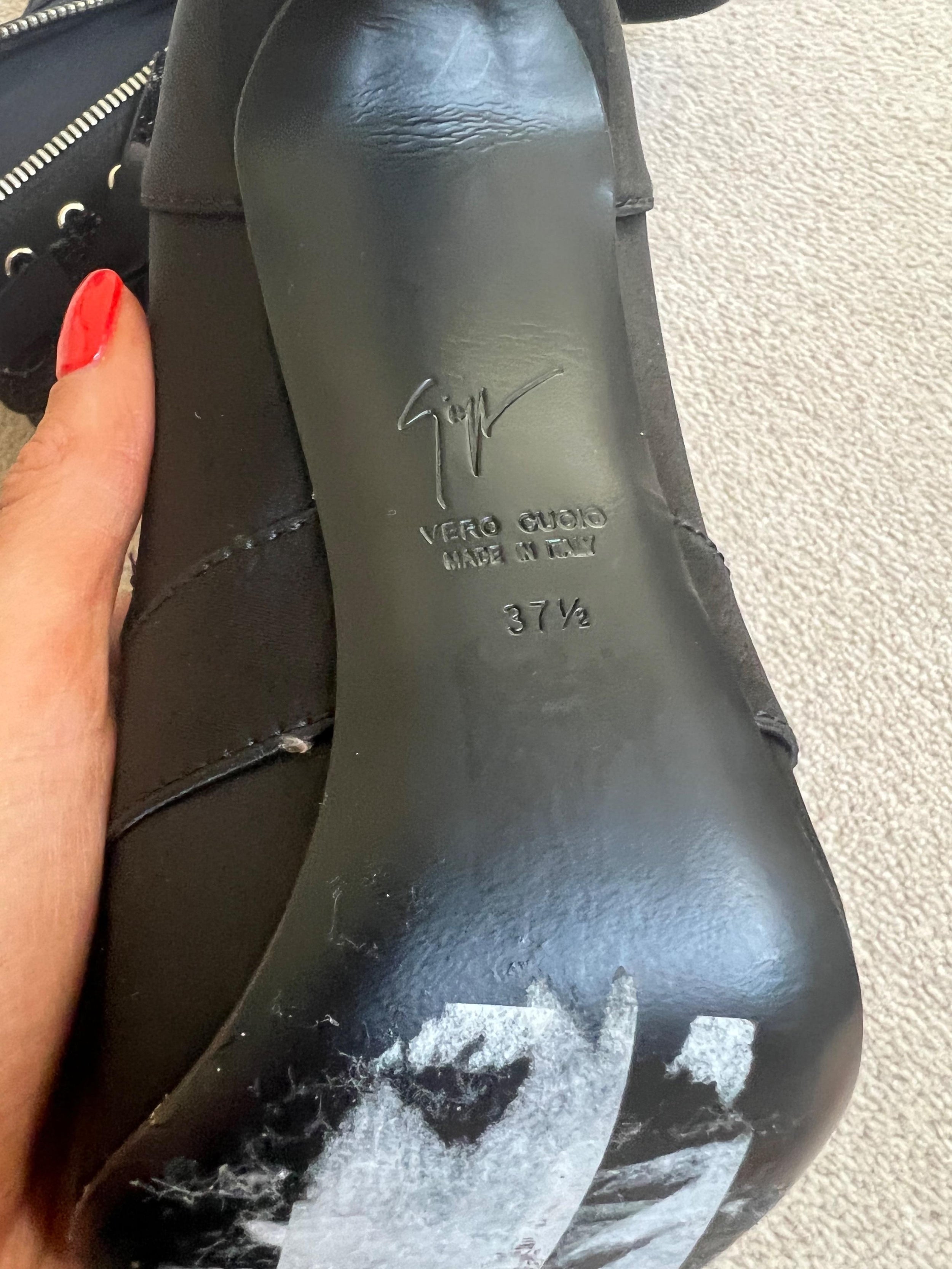 Black Twill Lace Up Heeled Booties