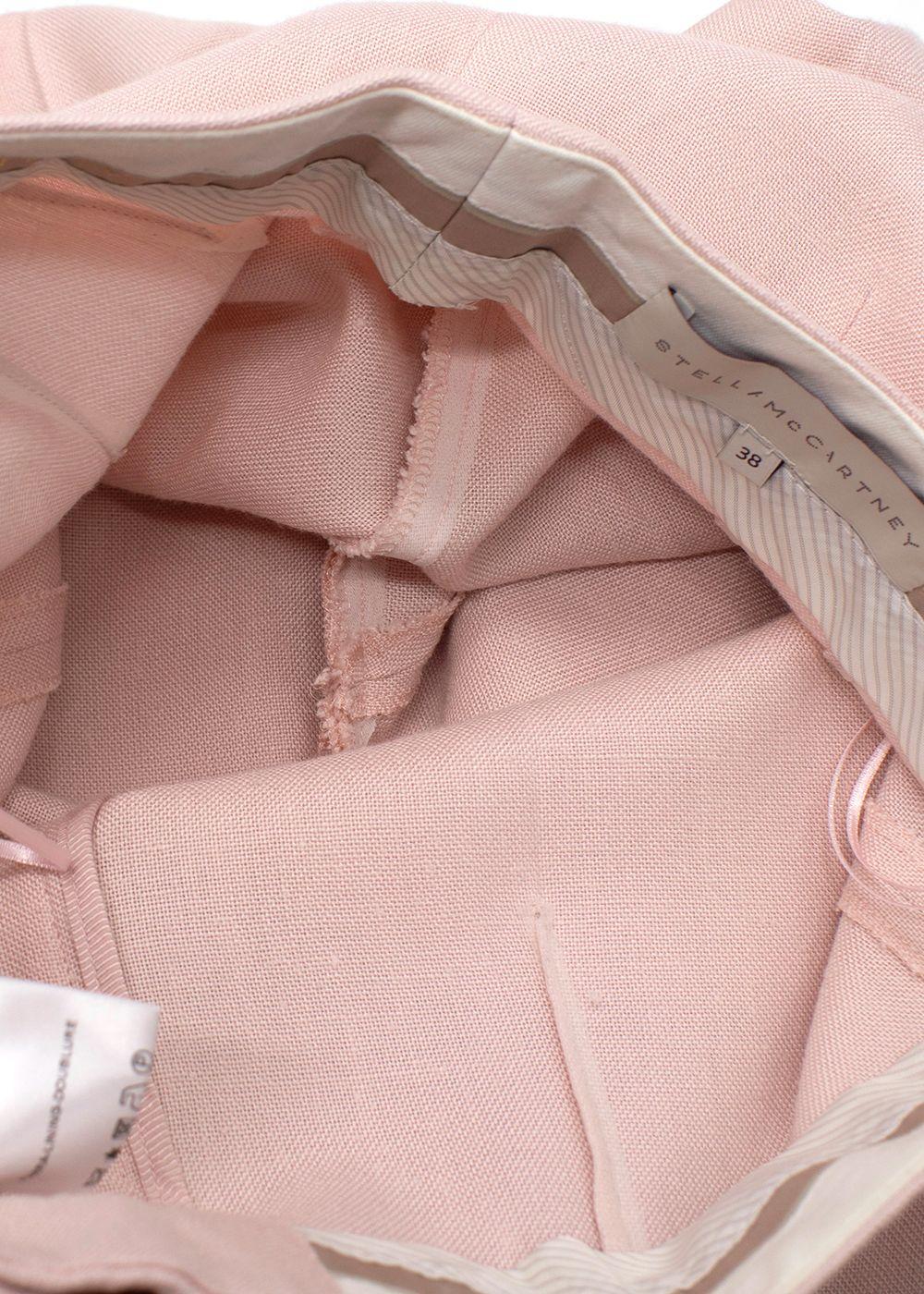 Stella McCartney Dusty Pink Tailored Trousers