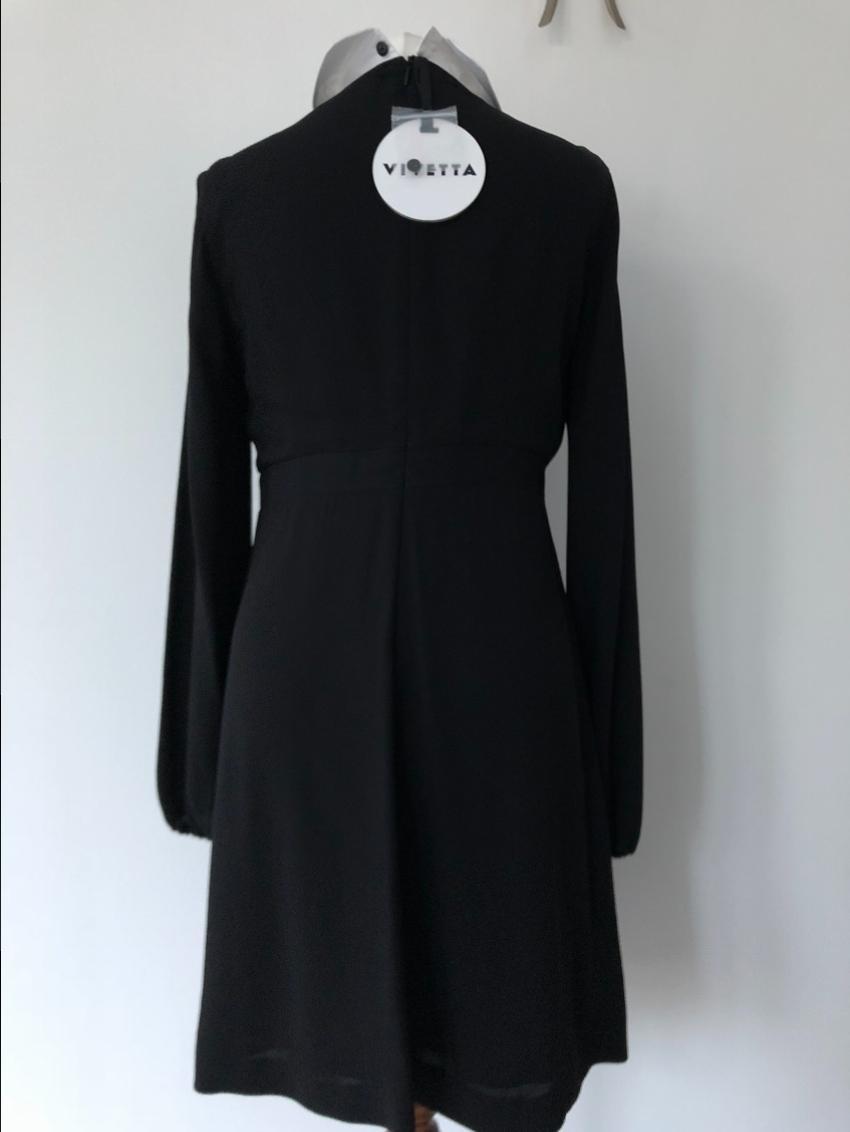 Vivetta Filigrana ruffle mini dress with collar