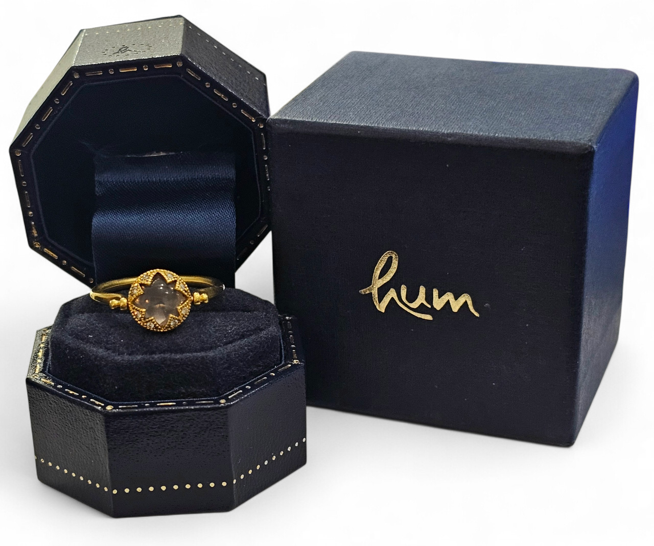 Hum Spinner Ring Size N1/2