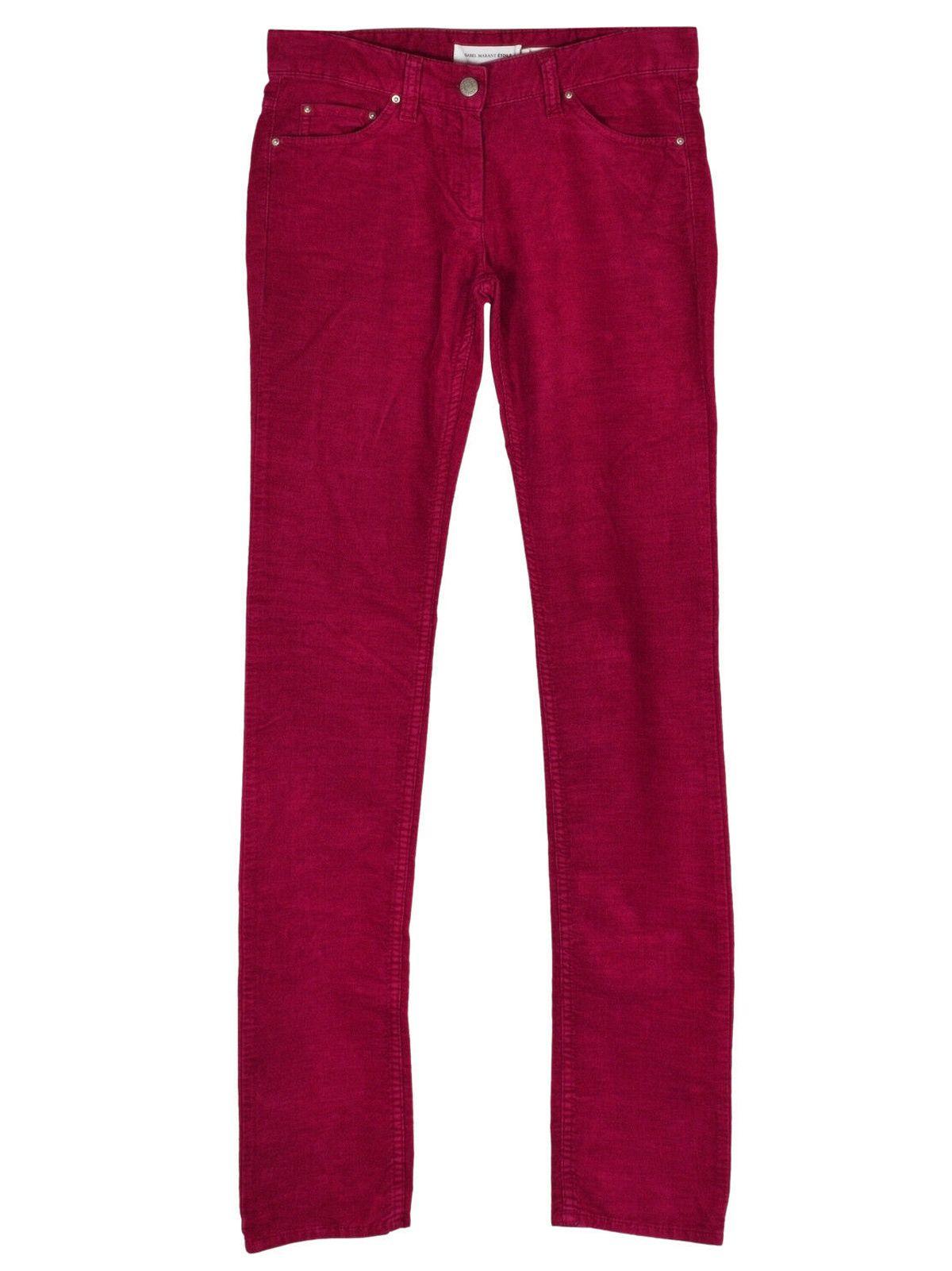 Isabel Marant Etoile Iti skinny corduroy trousers
