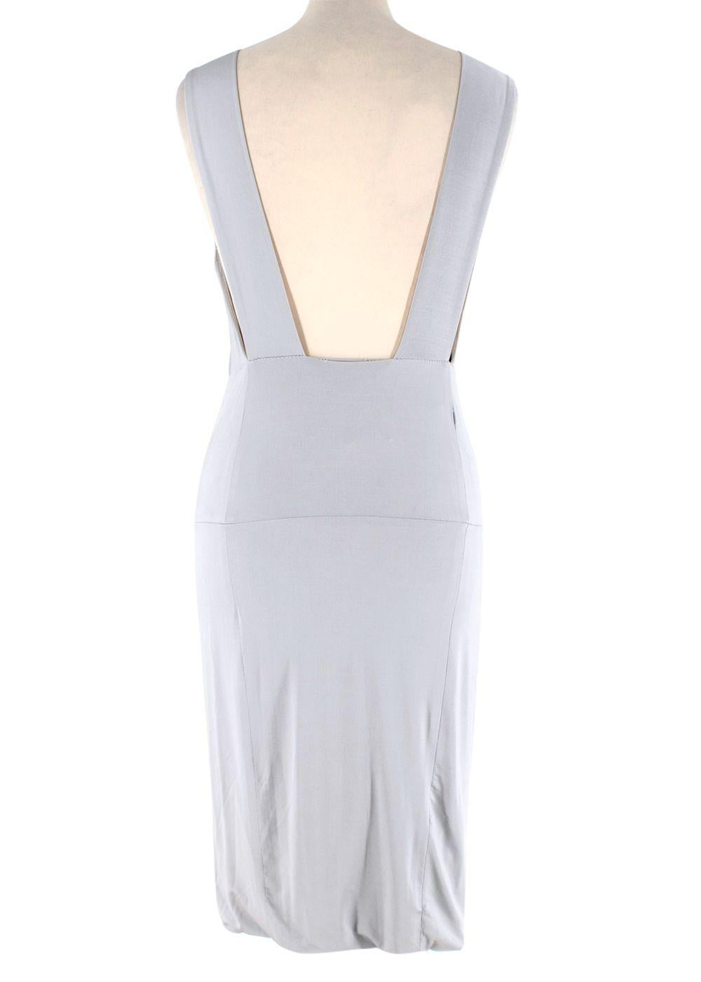 Light Grey Jersey Dress
