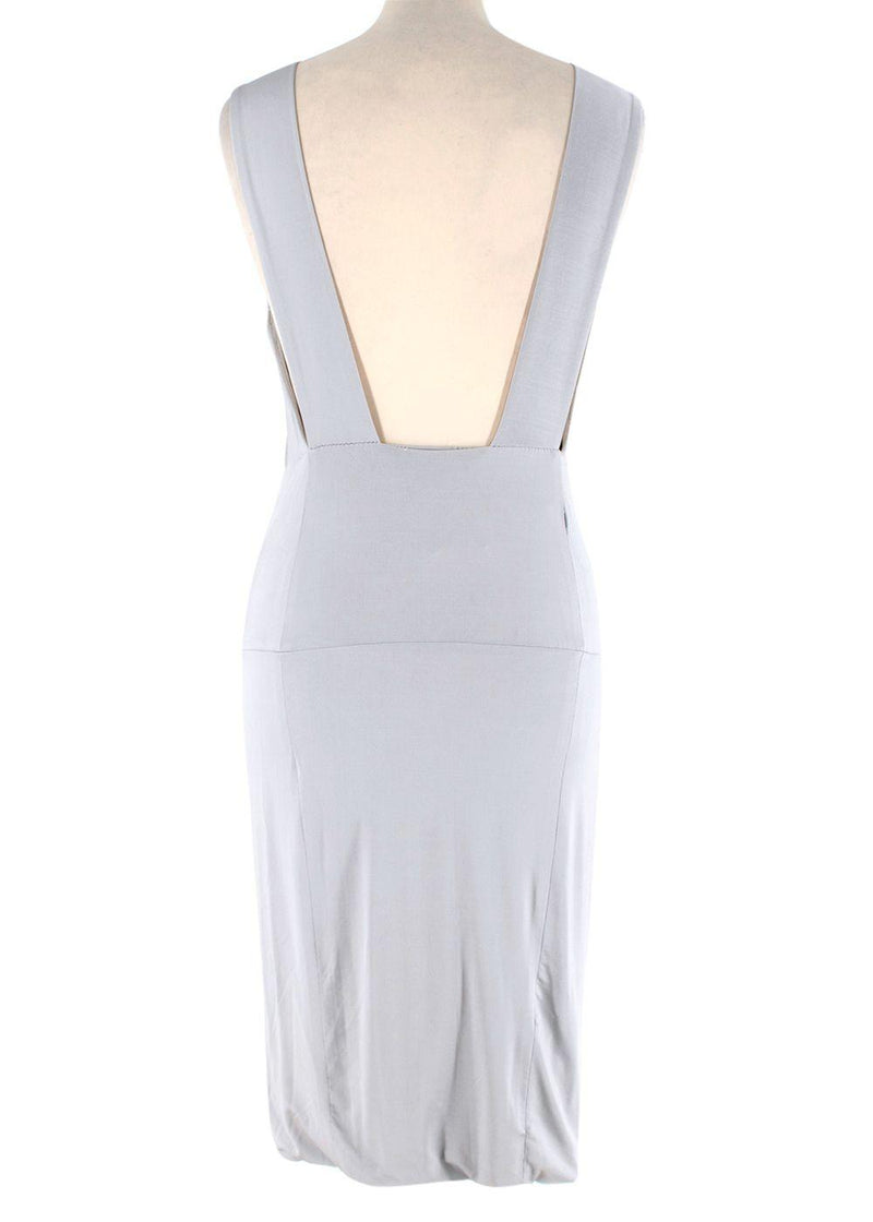 Light Grey Jersey Dress