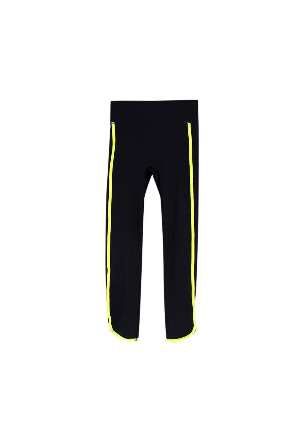 neon-trimmed leggings