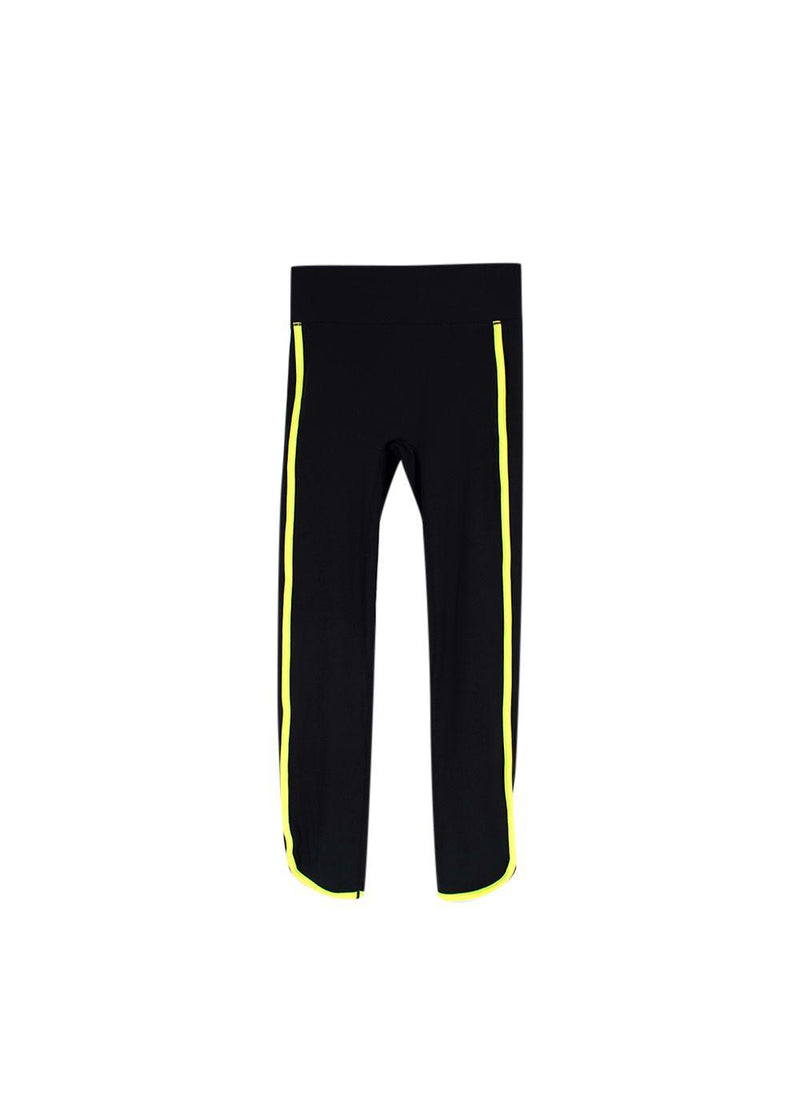 neon-trimmed leggings