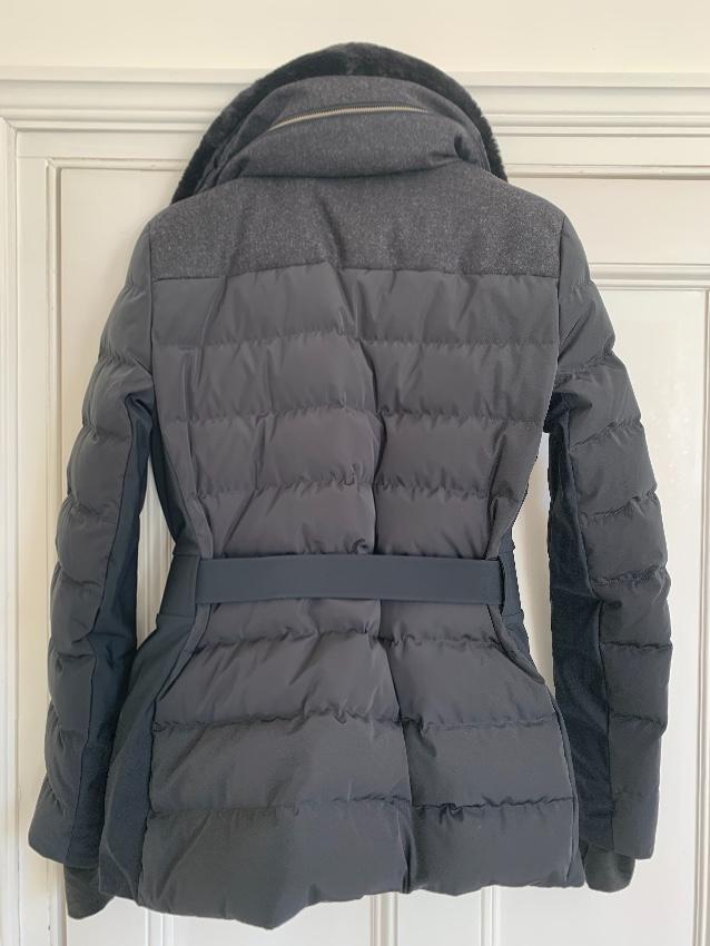 Fusalp Black/Anthracite Down Belted Jacket