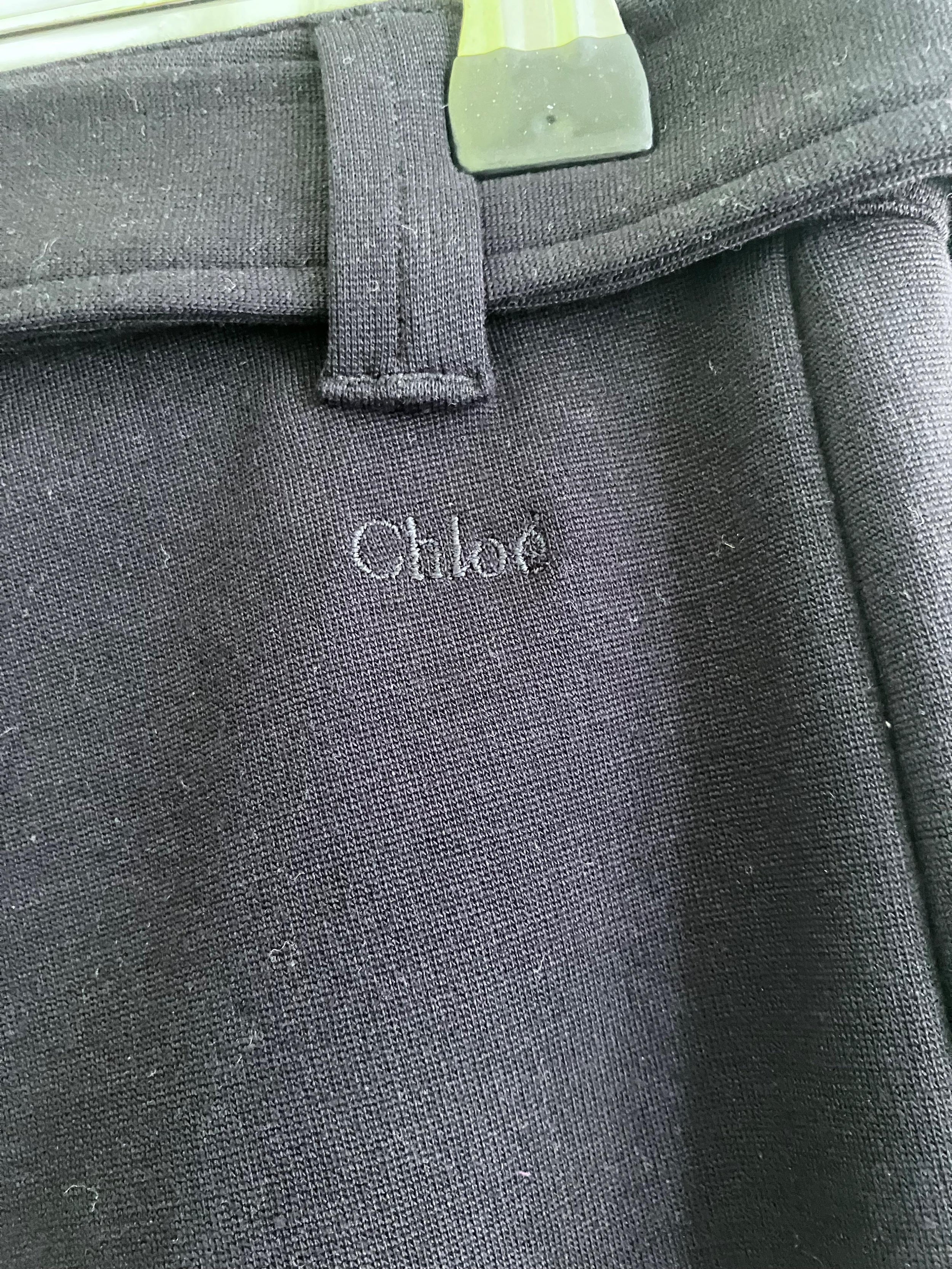 Chloe Navy Ponte Trousers Age 14 yrs