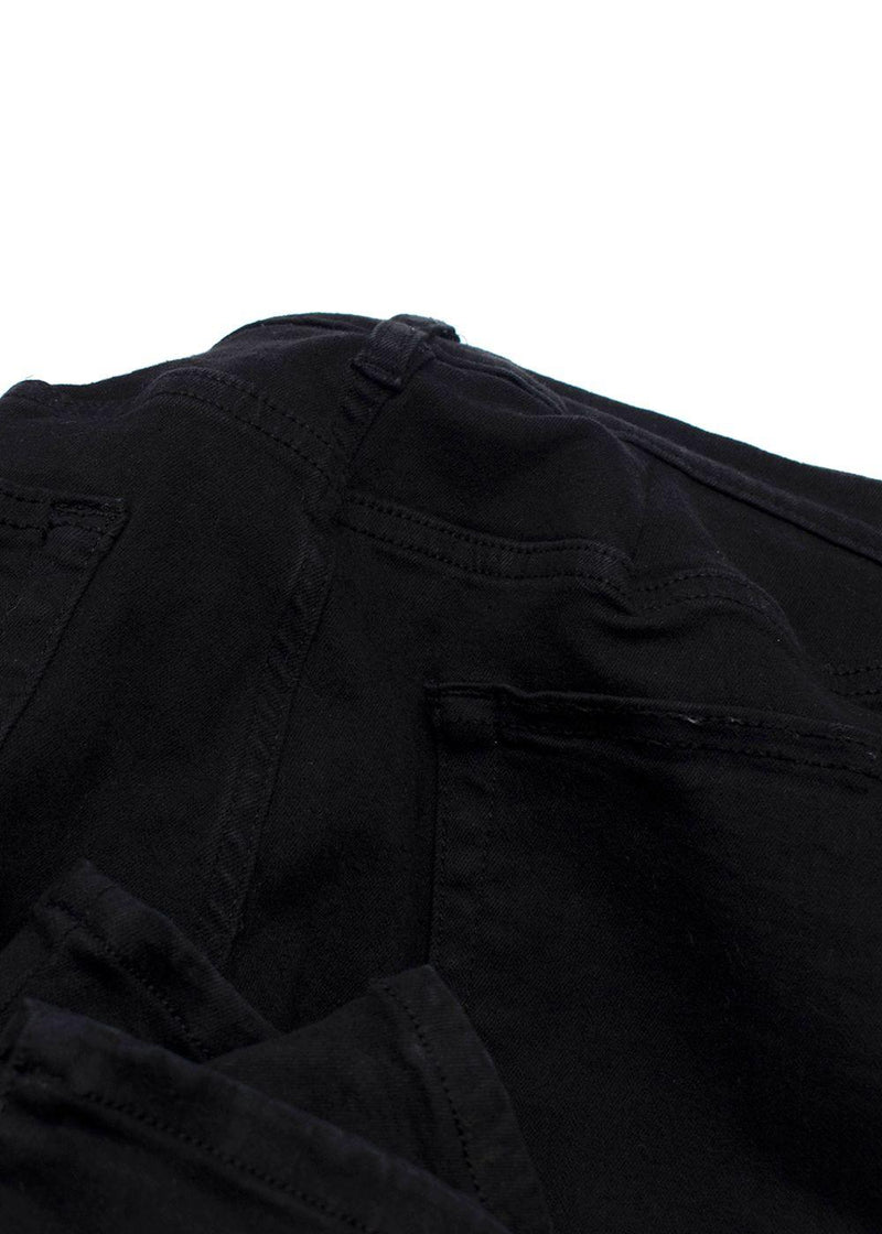 Frame Black Le High Straight Jeans
