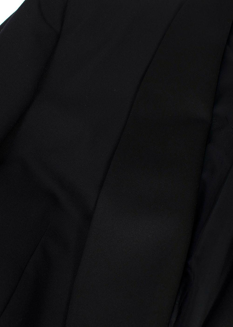 Corneliani Black Extra Fine Wool Single Breasted Suit