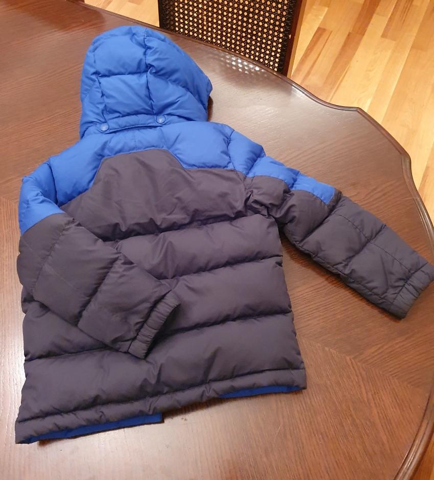 Polo Ralph Lauren Kids 6Y Two-Tone Hooded Down Jacket