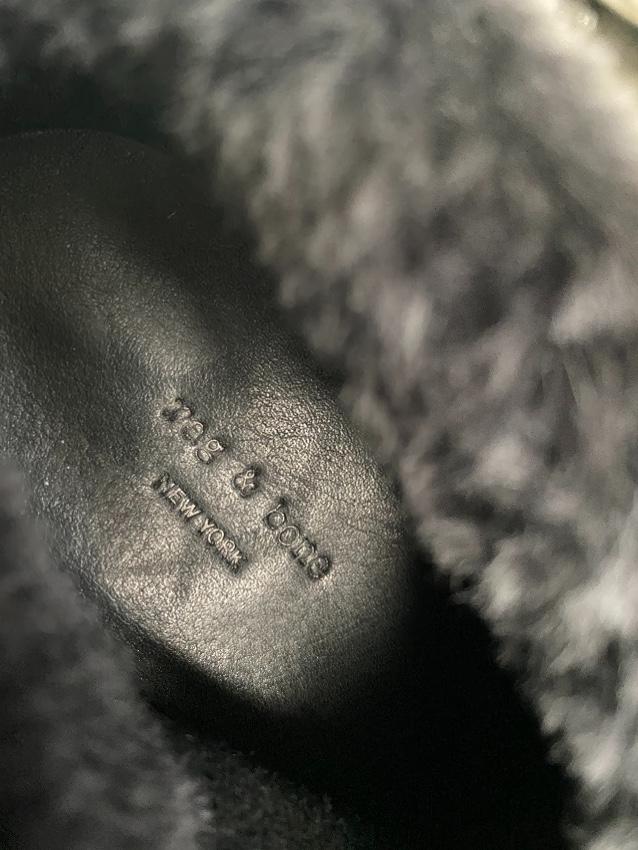 Rag & Bone Shearling Lined Harley Ankle Boot