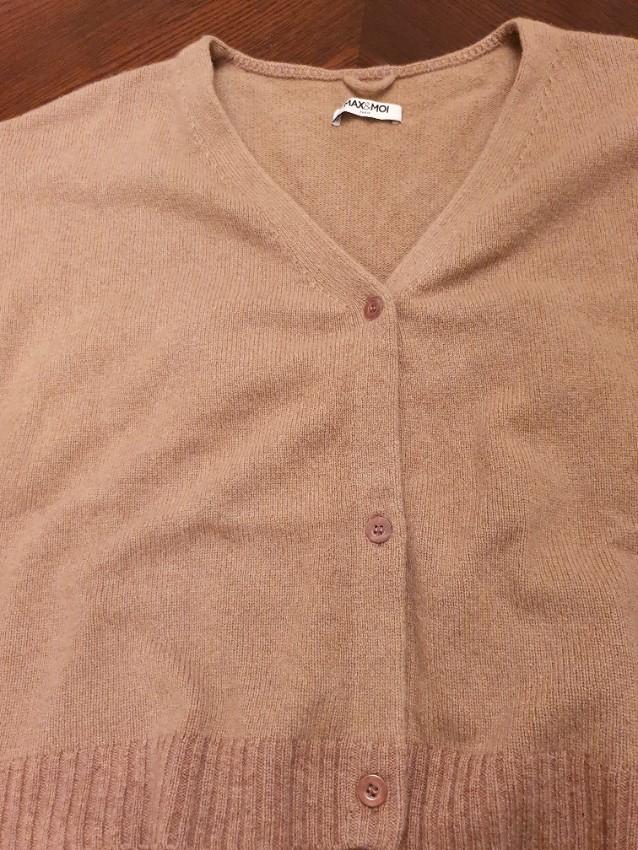 Max & Moi Cashmere Tie Back Cardigan