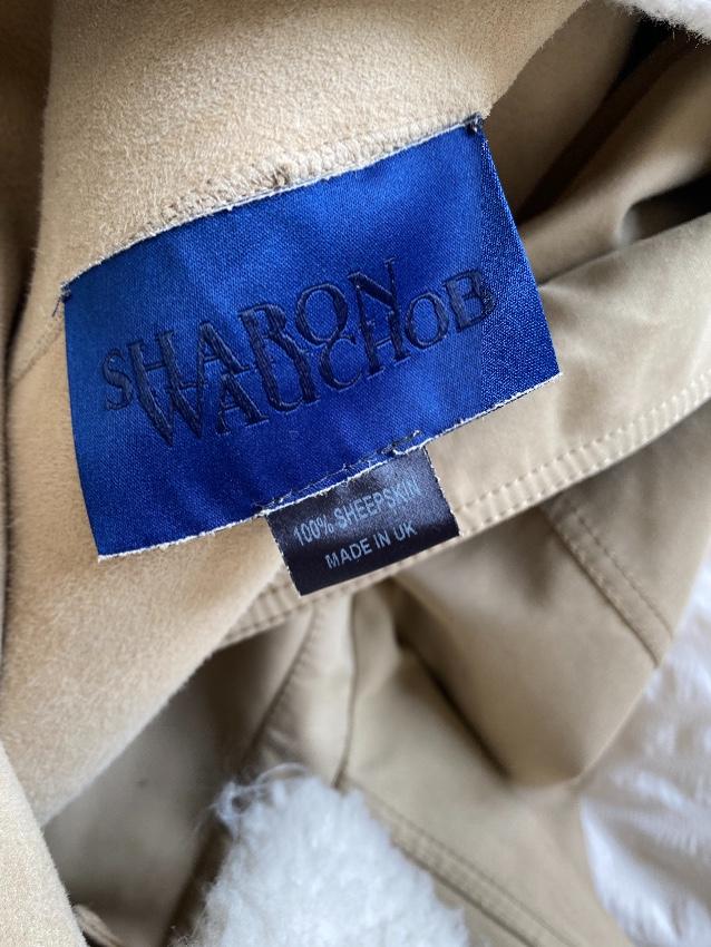 Sharon Wauchob Shearling Lined Cotton Trench Coat