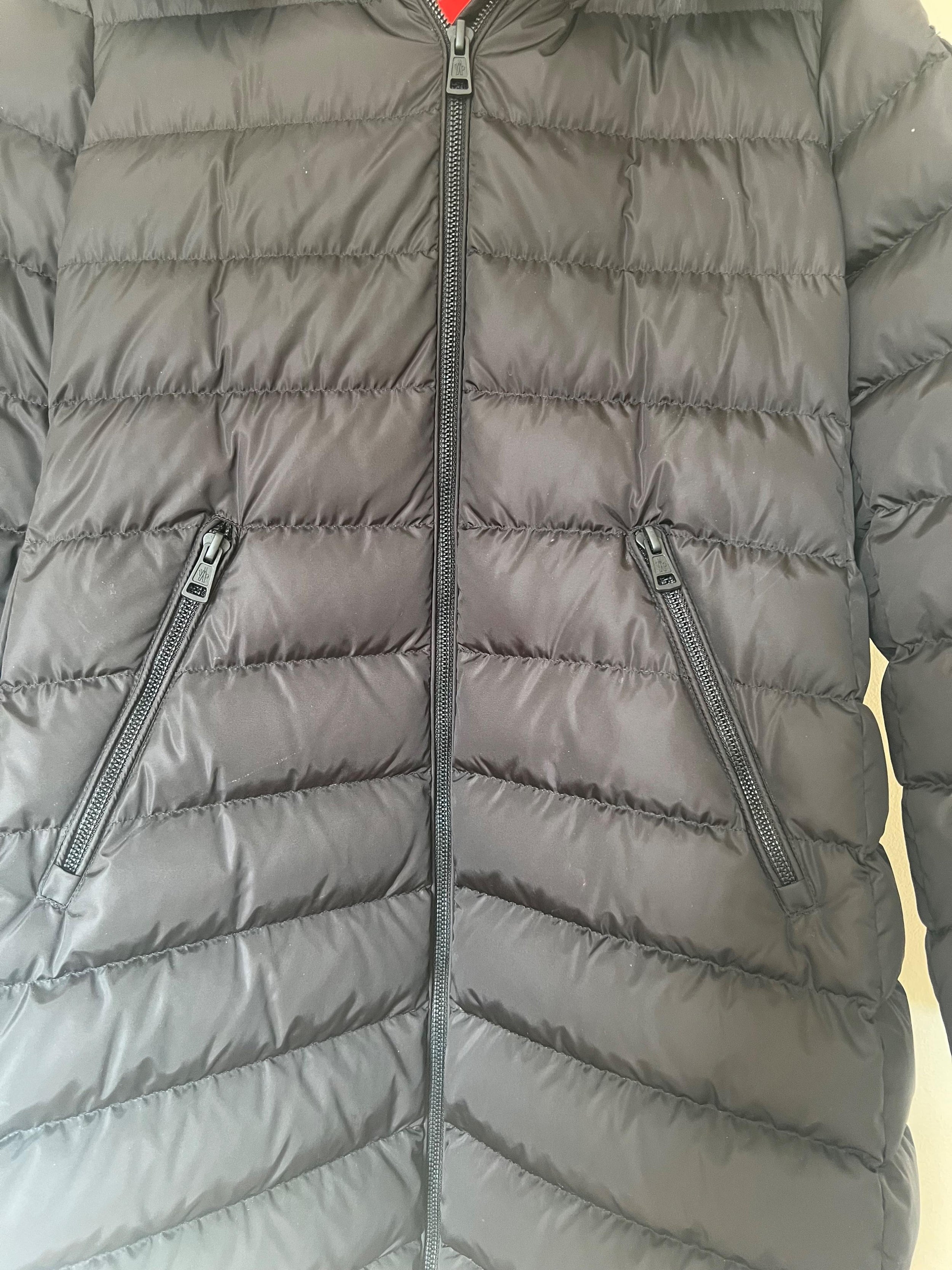 Moncler Black Long Coat