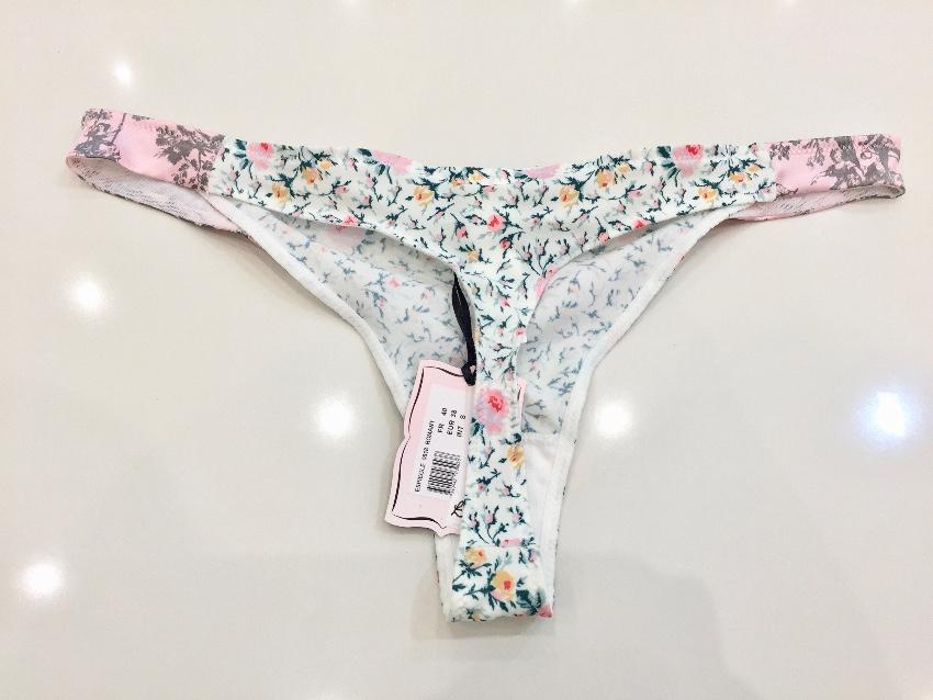 Chantal Thomass Romantic Toile & Flowers Print Pad Bra & Thong Set