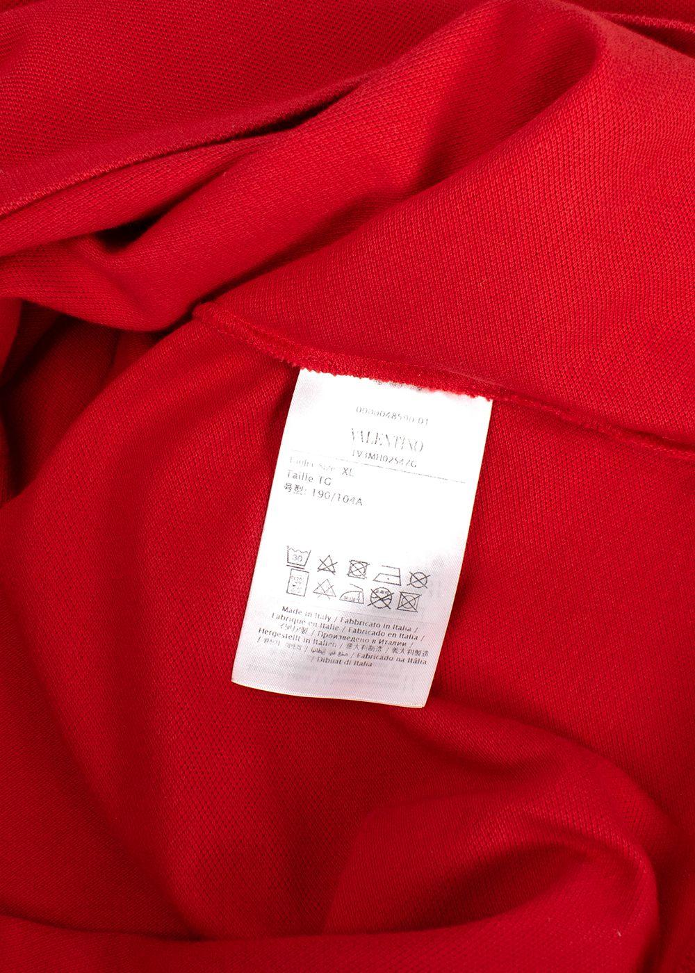 Valentino Red VLTN Polo Shirt