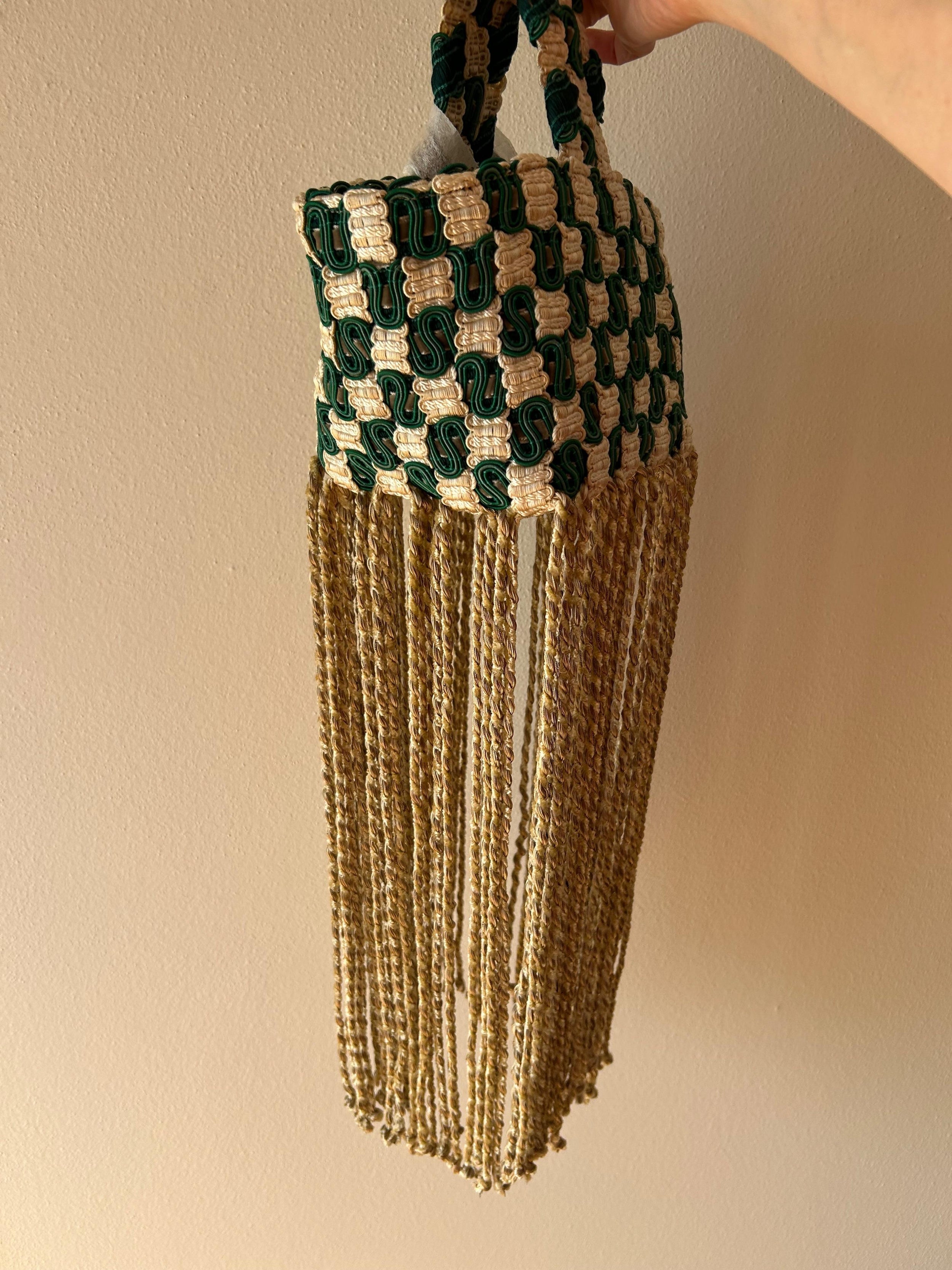 Borbonese Woven Boho Bag