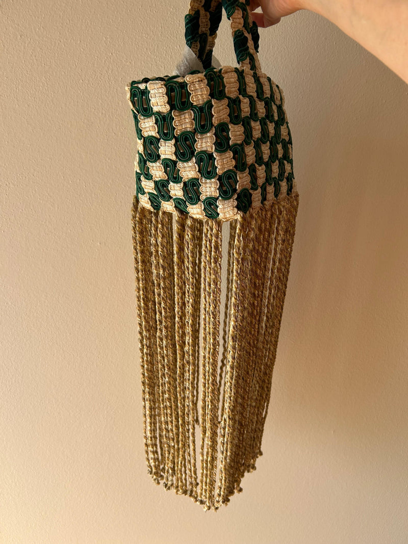 Borbonese Woven Boho Bag