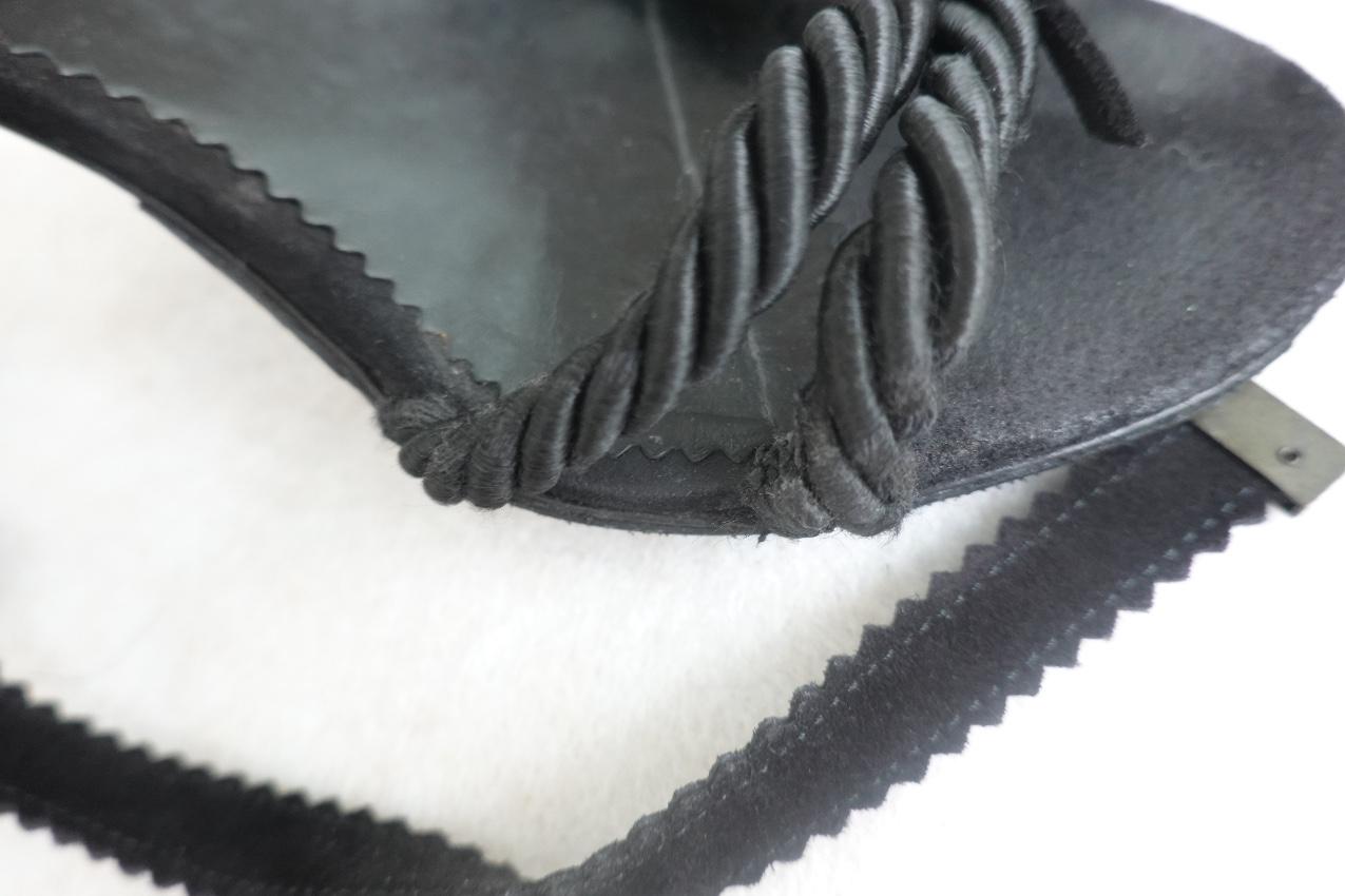 Chloe Suede & Rope Lace Up Sandals