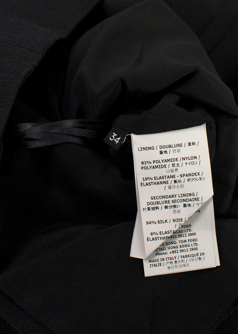 Tom Ford Velvet Strapless Corset Dress