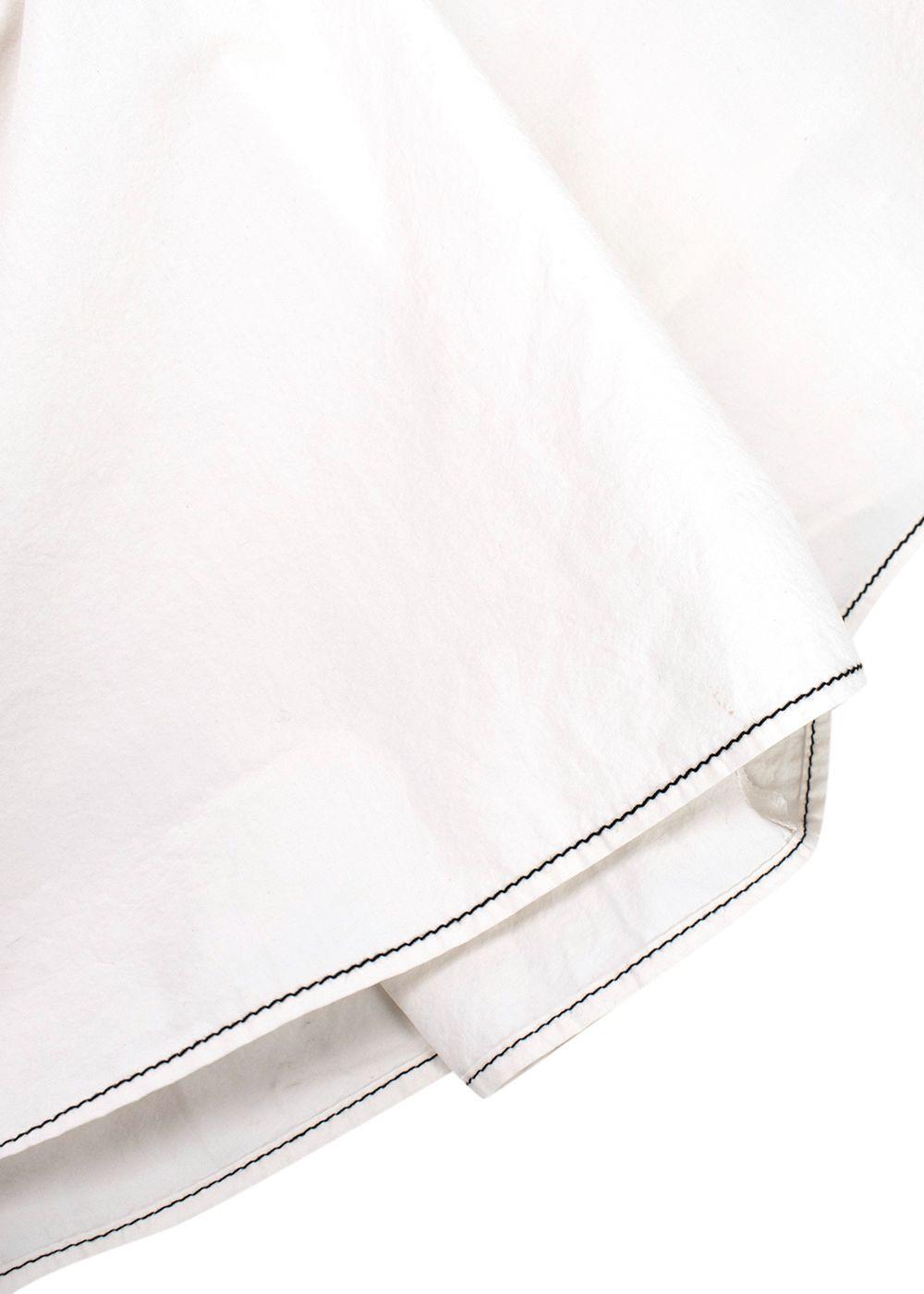 Rejina Pyo White Chambray Midi Dress