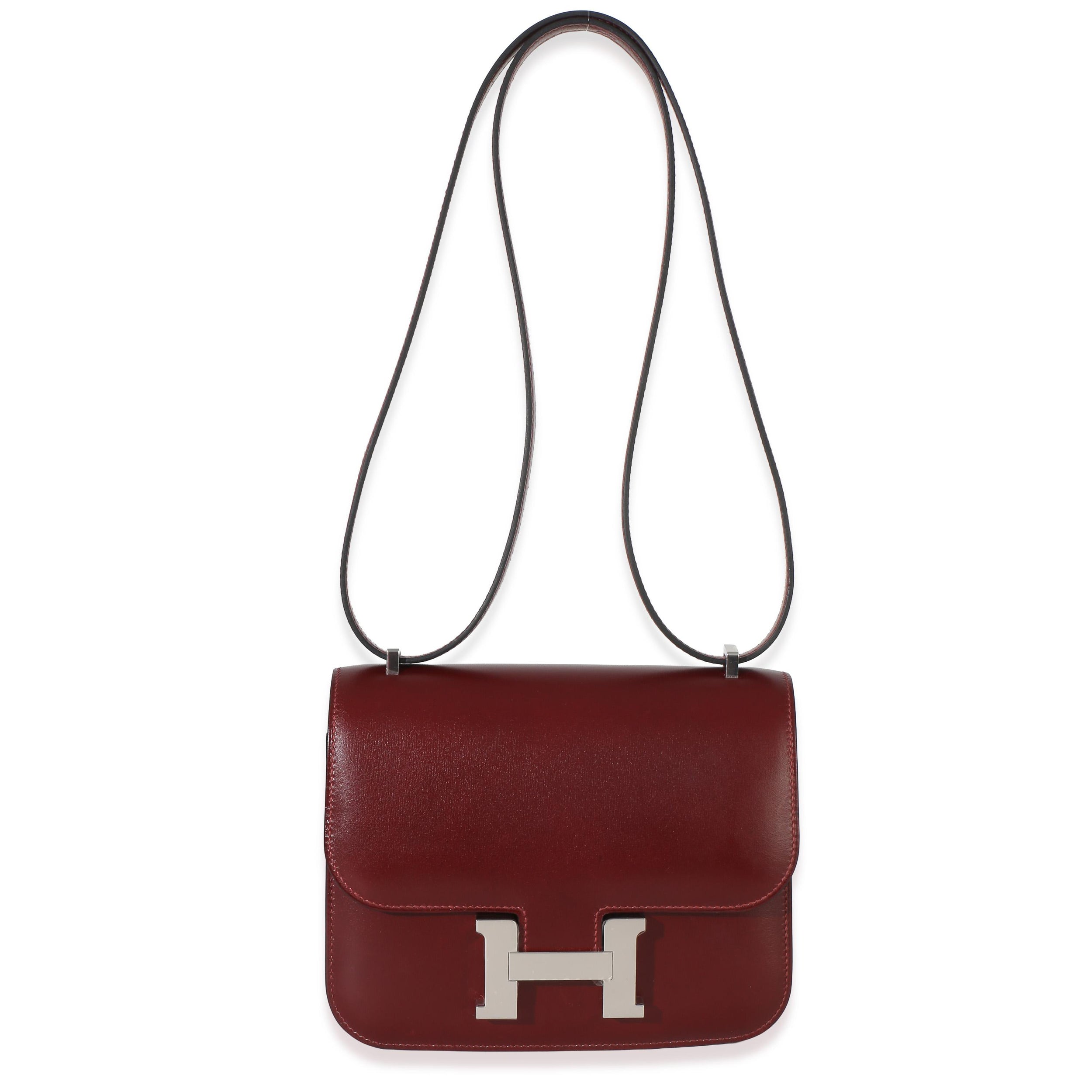 Hermès Constance 18 Rouge H Box PHW