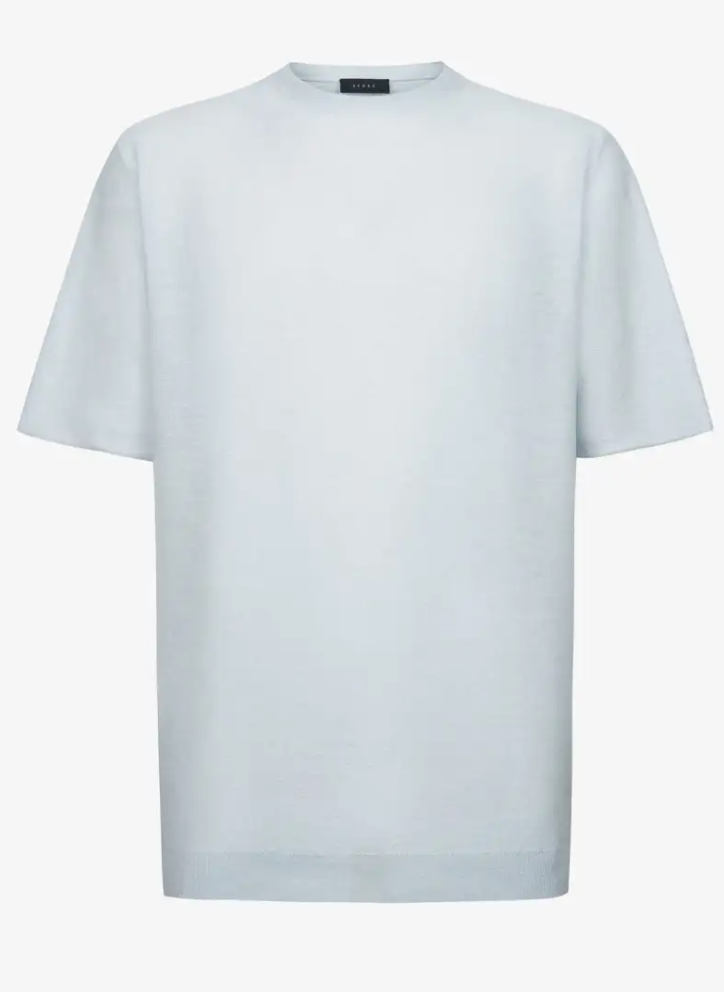 Sease Linen-Cotton Blend Knit T-Shirt