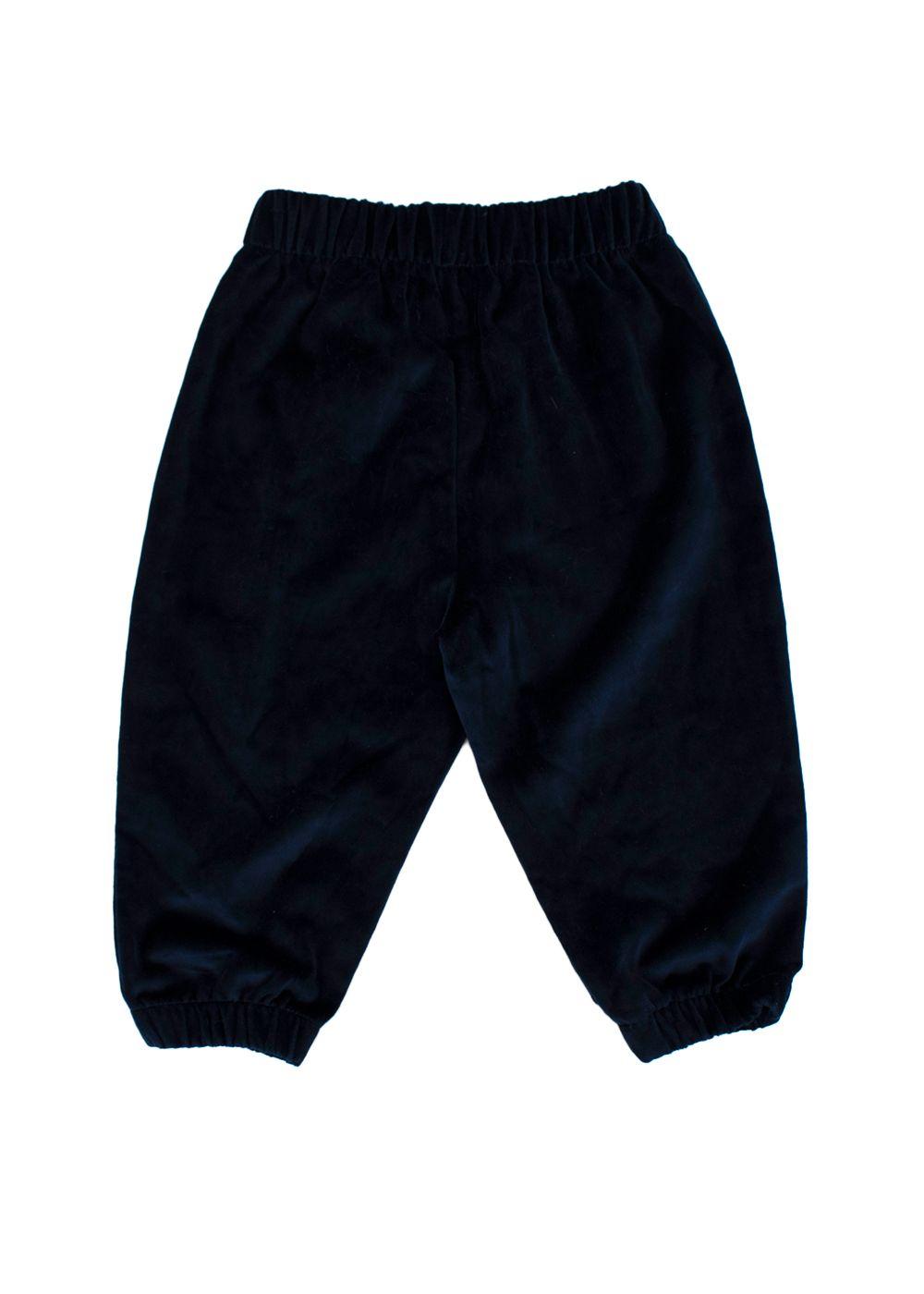 Kids 4-5Y Blue Velvet Suit