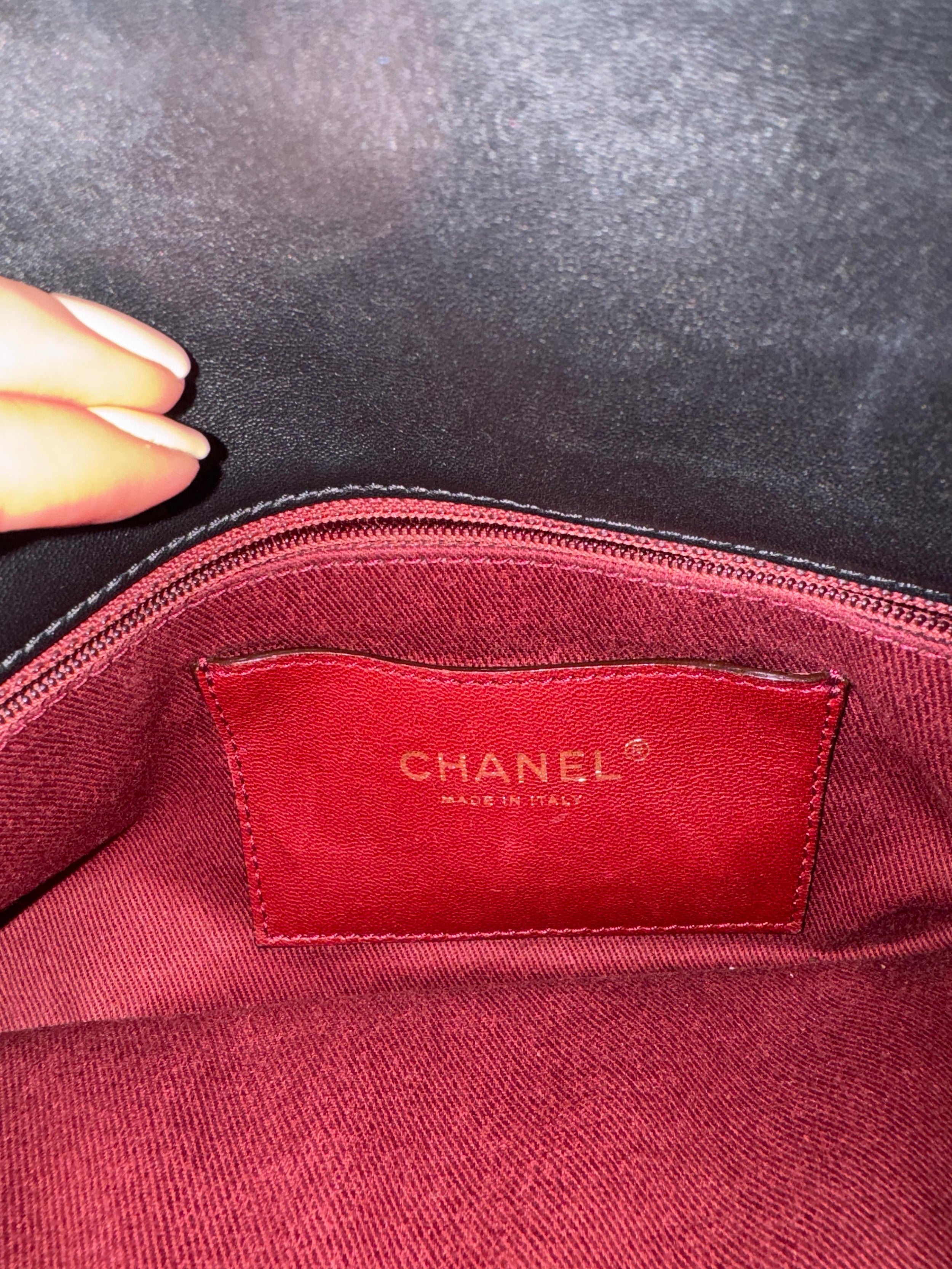 Chanel Black Mademoiselle Bowling Bag