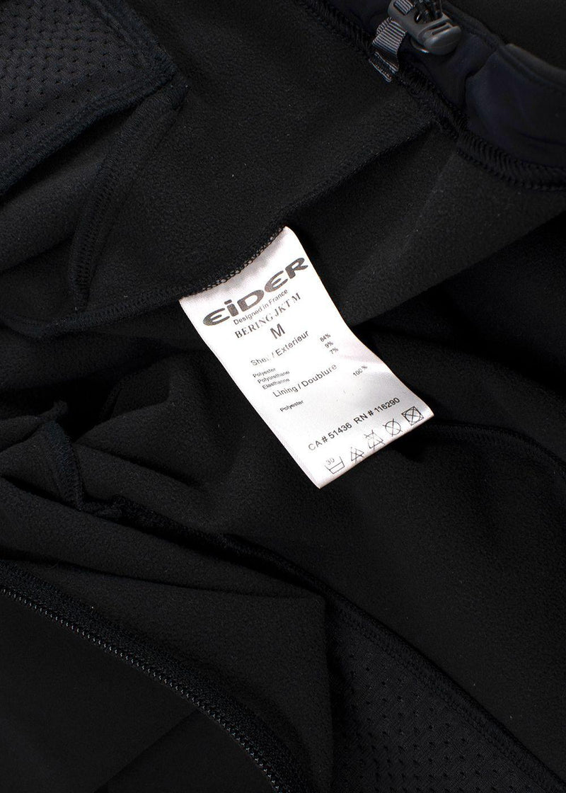 Eider Black Sports Zip Jacket