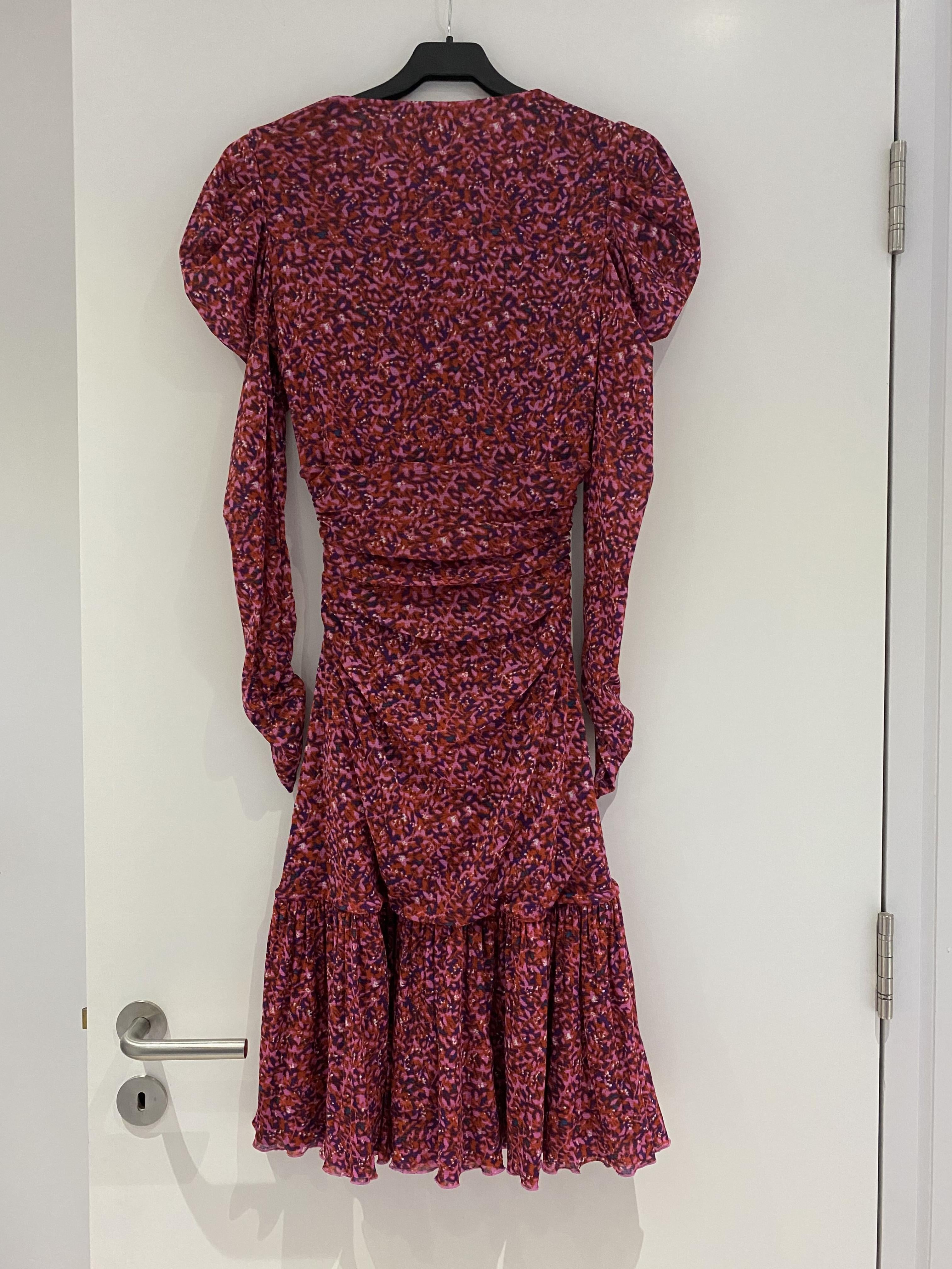 Diane von Furstenberg Alyssa Puff Long Sleeve Dress
