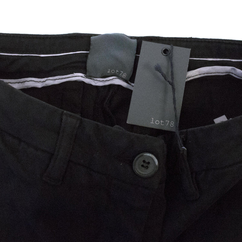 Lot78 Black Chino Trousers