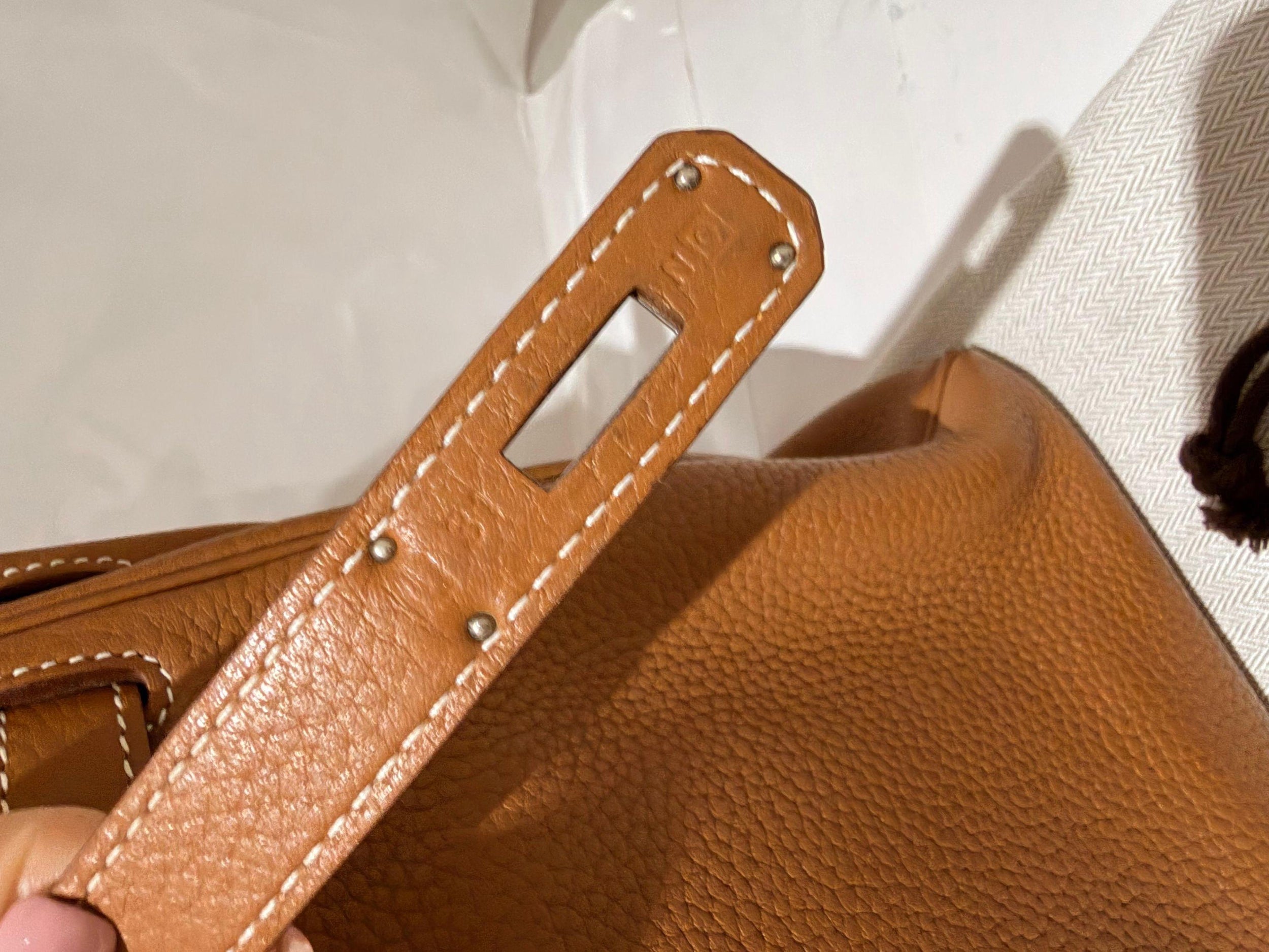 Hermes Tan Kelly 35