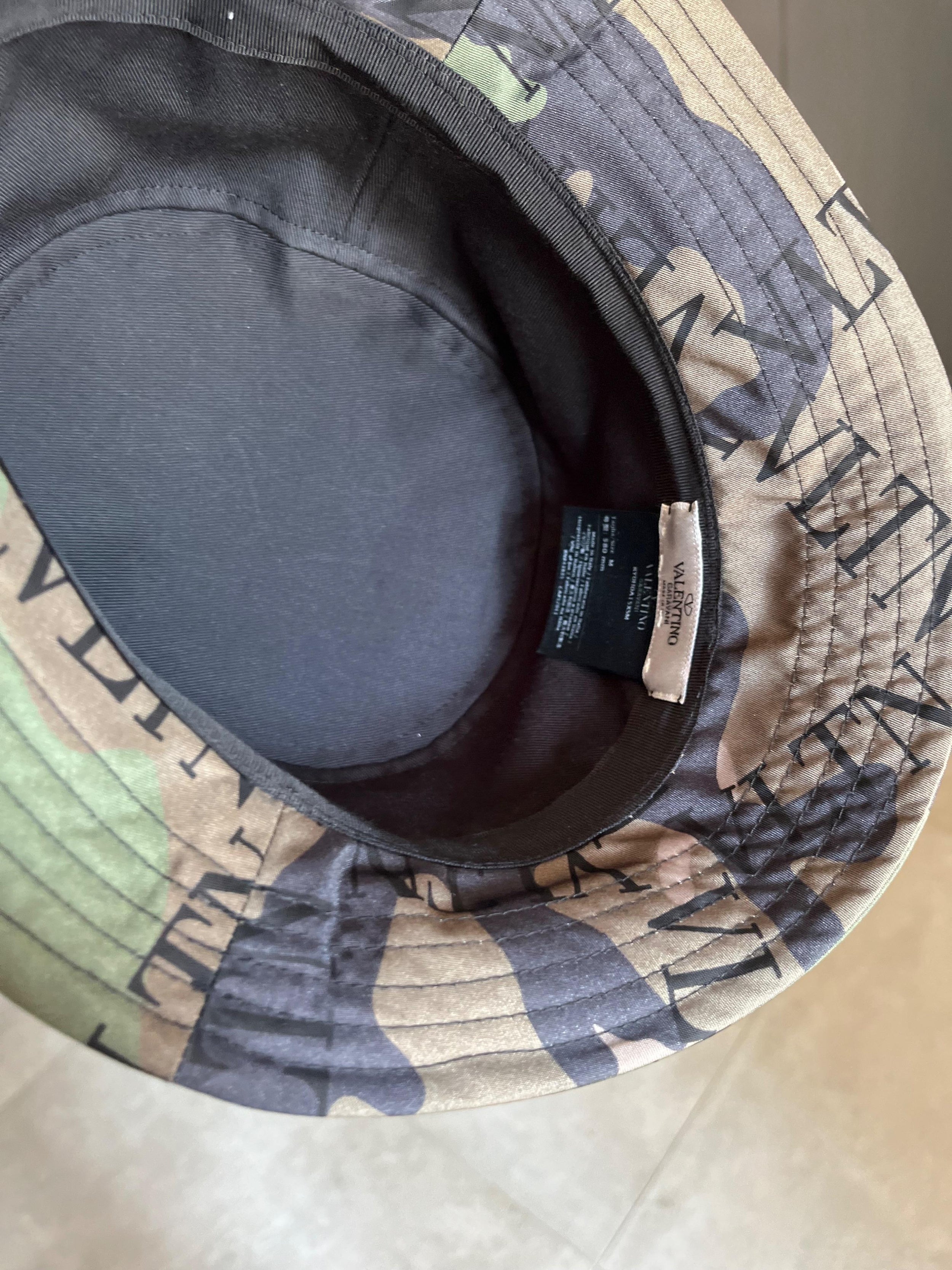 Camouflage Print Hat
