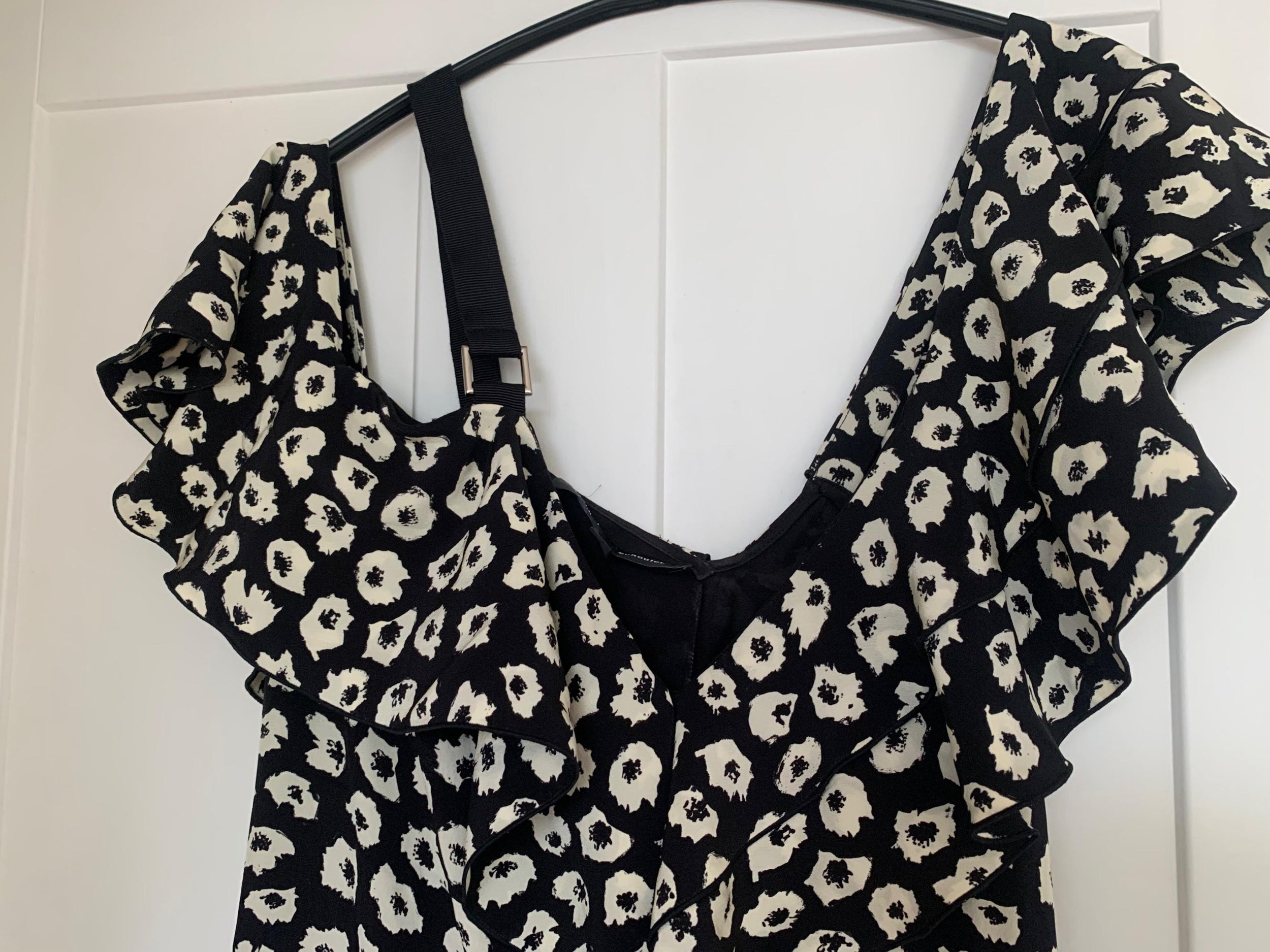 Floral-Print Silk-Crepe Midi Dress