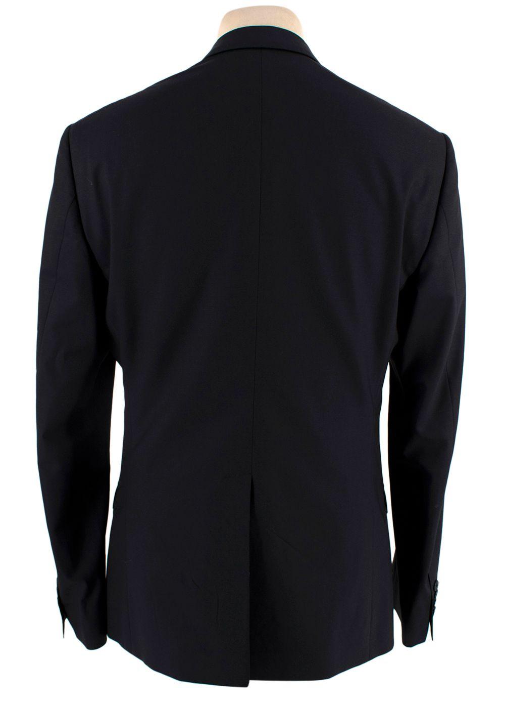 Dolce & Gabbana Navy Single Breasted Blazer