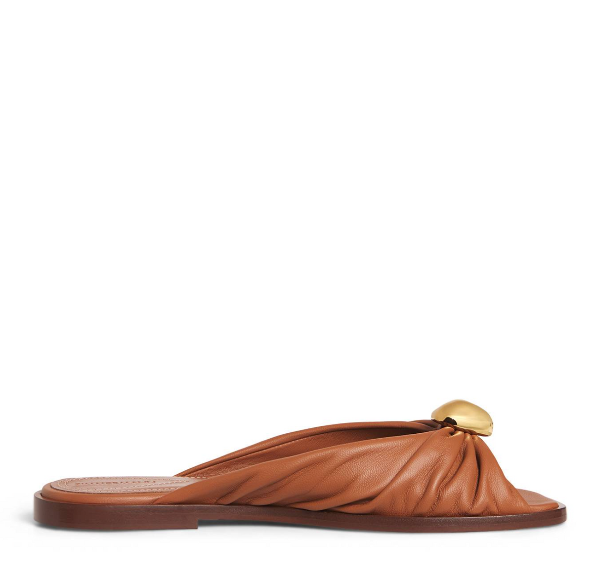 Leather Gleam Slides