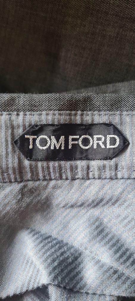 Tom Ford Bespoke Grey Wool Suit