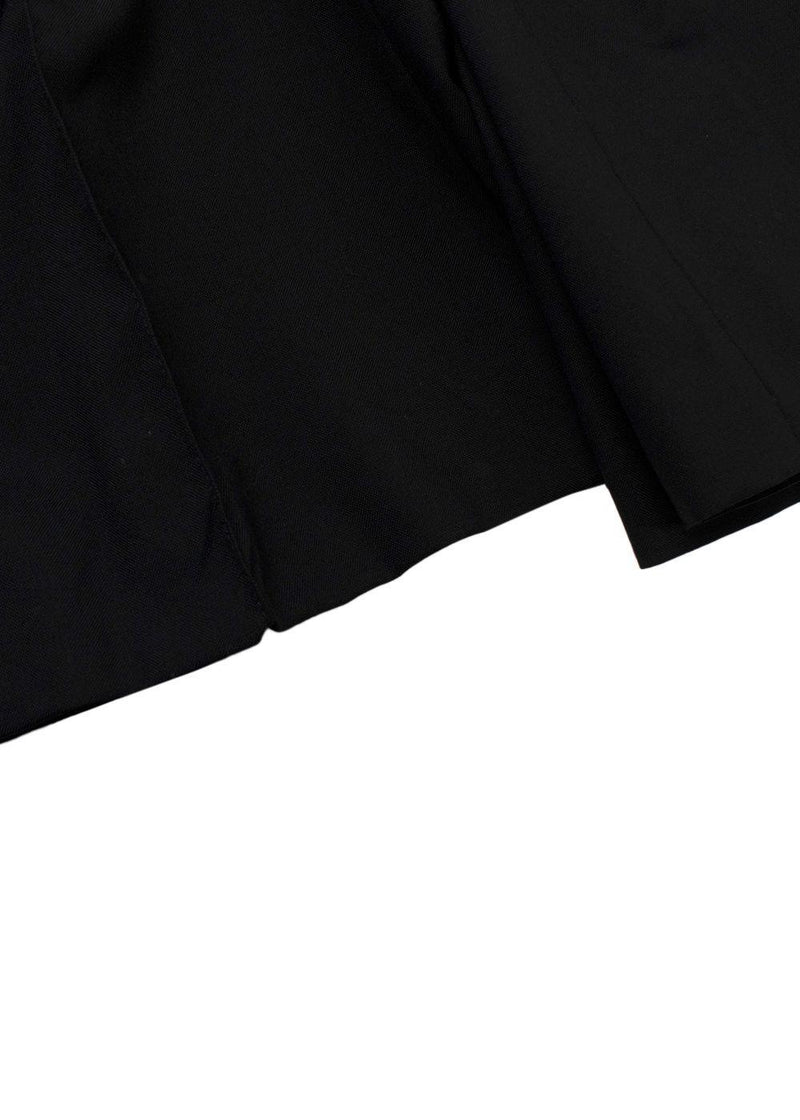 Marni Black Wool Suit Trousers
