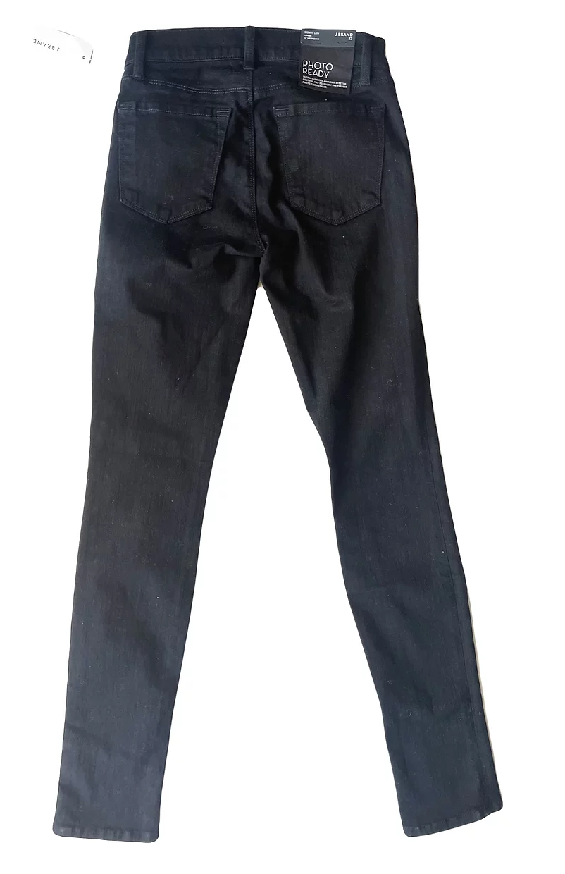 Black stretch-denim Photo Ready skinny jeans